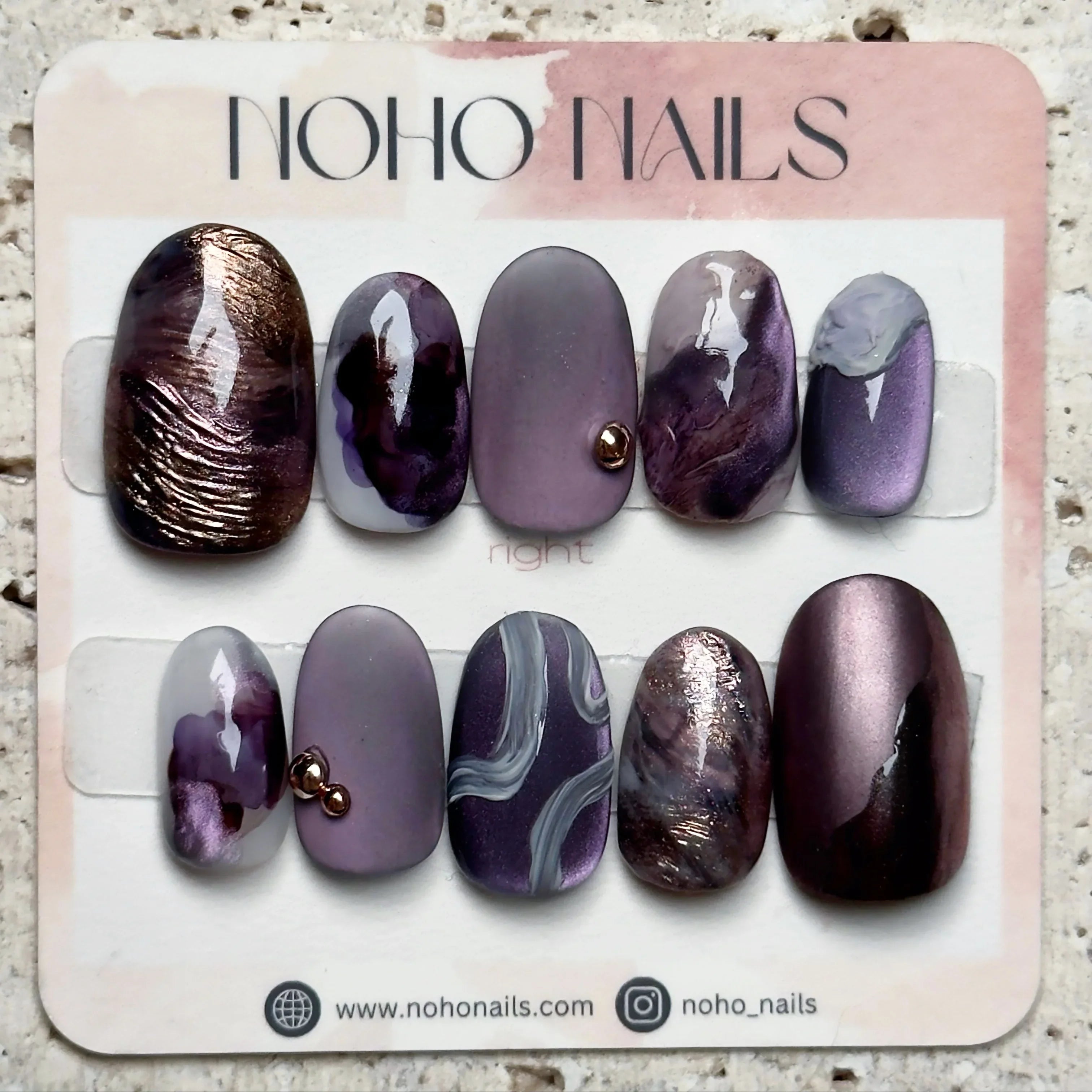 ＼NAIL/NOOO／ Smokey Quartz – Noho Nails