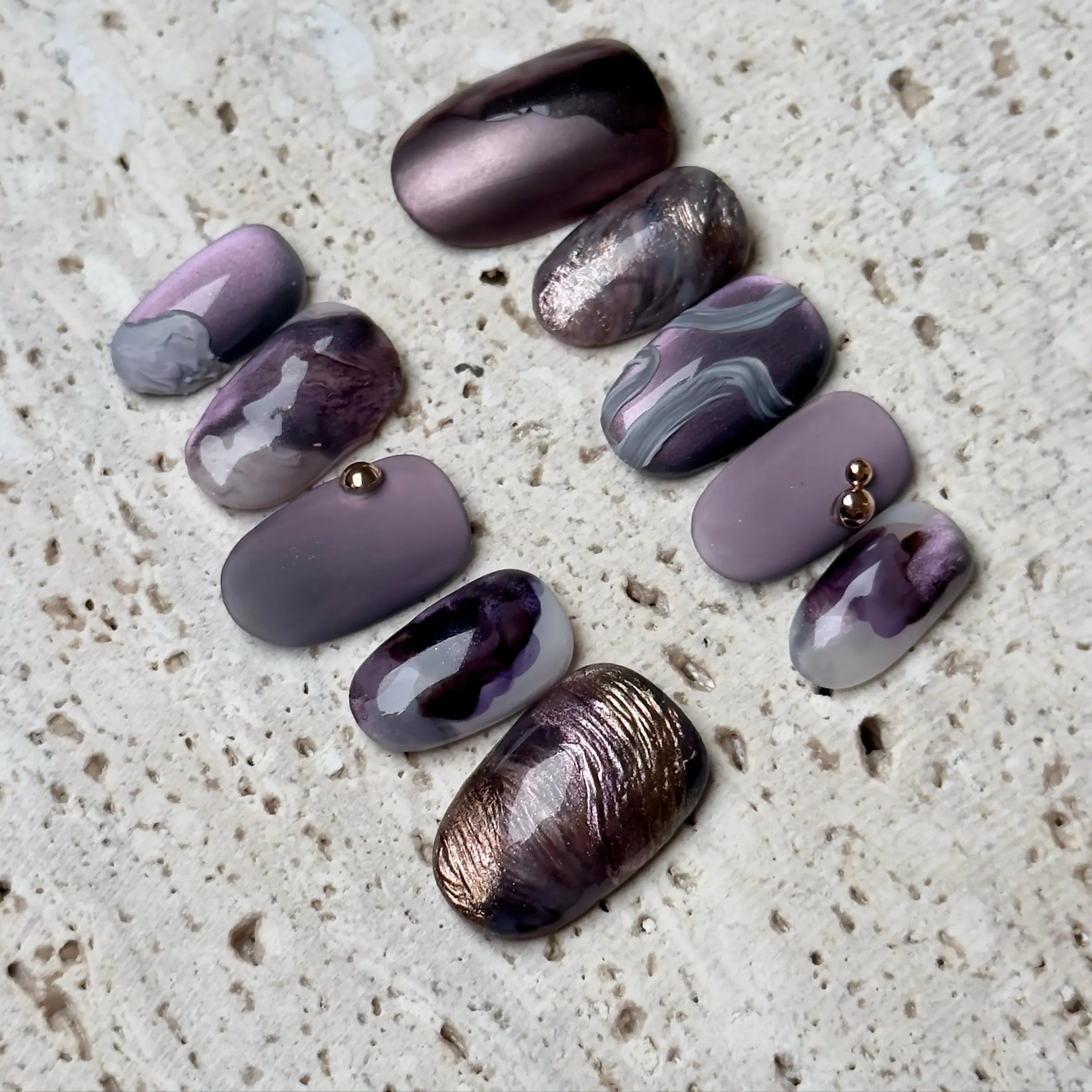 Smokey Quartz - Noho Nails