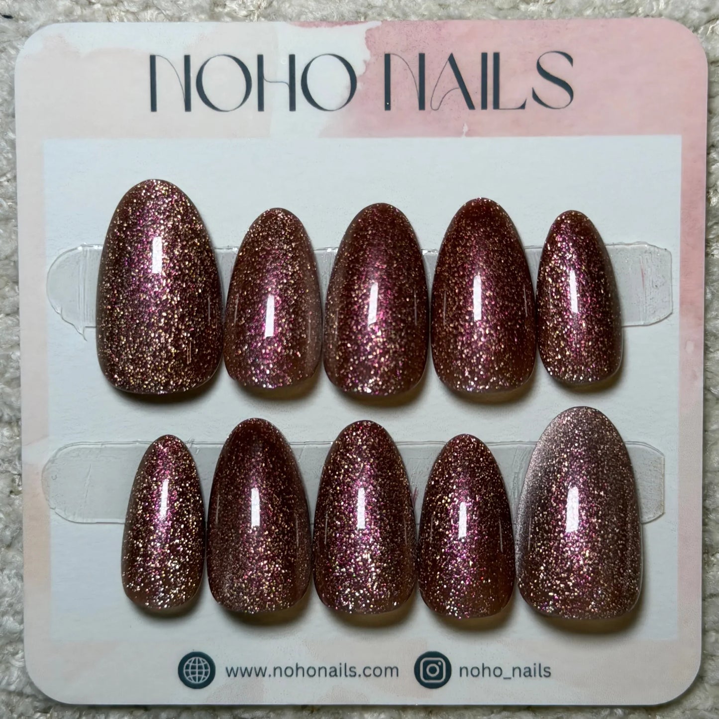 Satin Sangria - Noho Nails