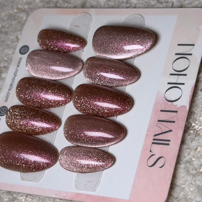 Satin Sangria - Noho Nails