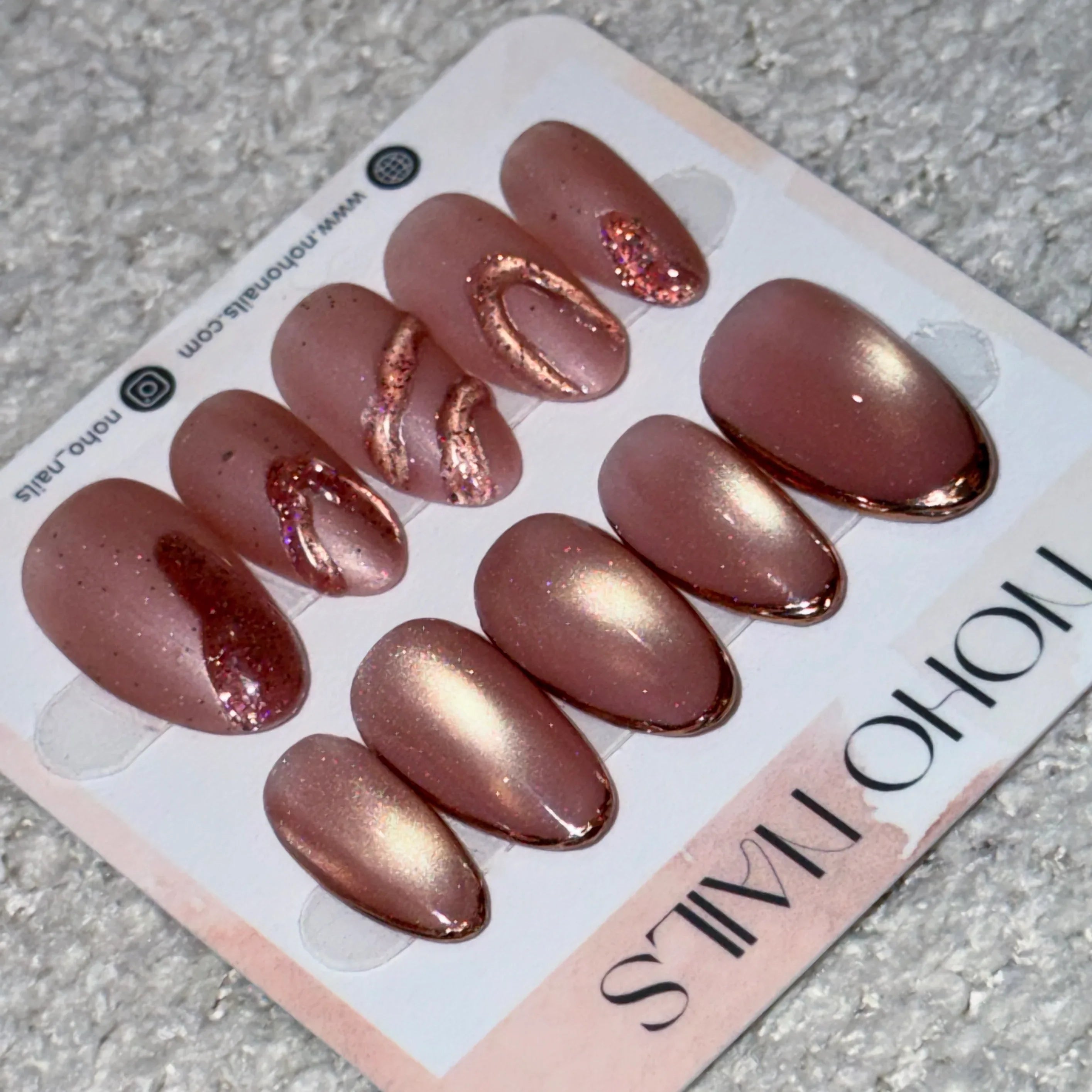 Sunset Ripple - Noho Nails