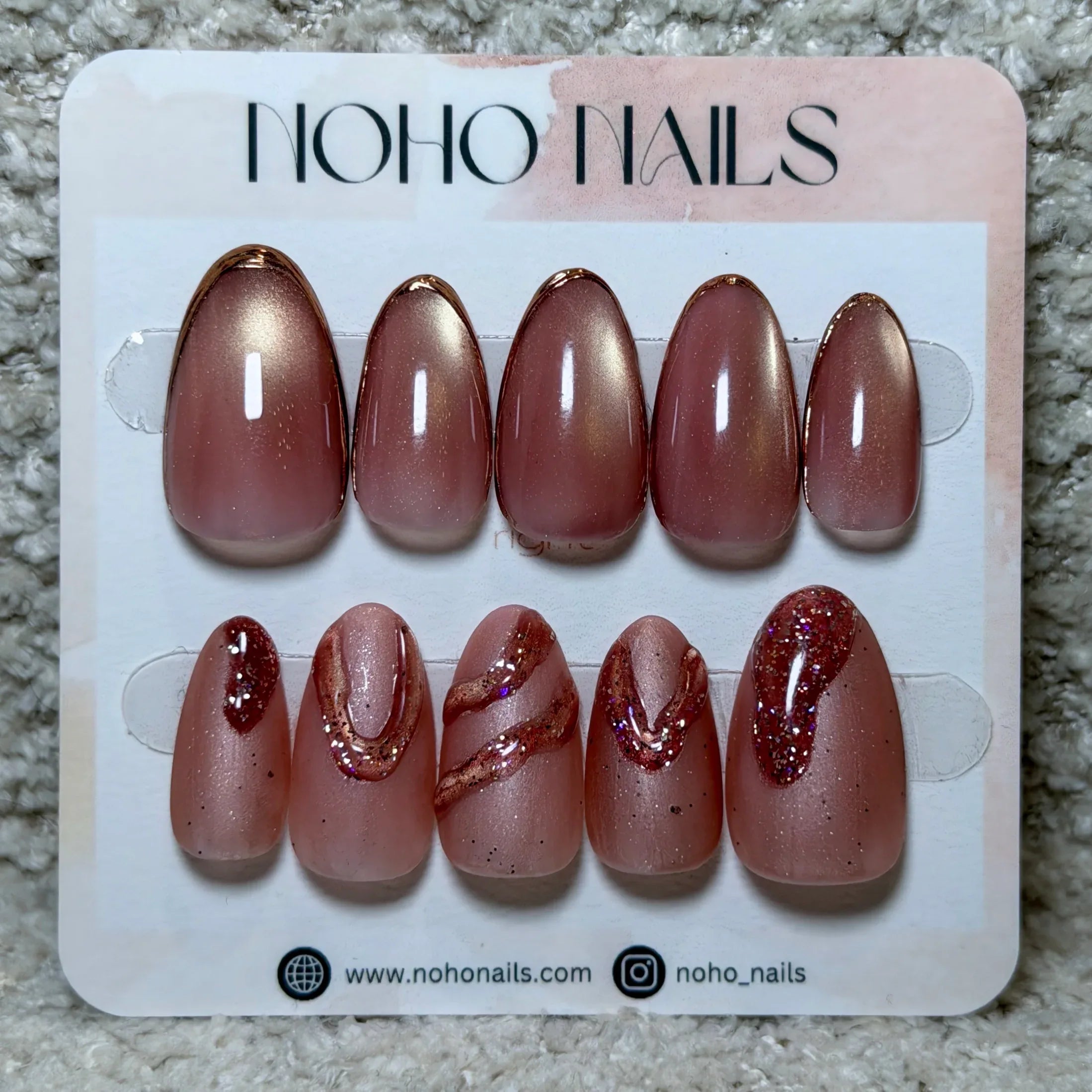 Sunset Ripple - Noho Nails