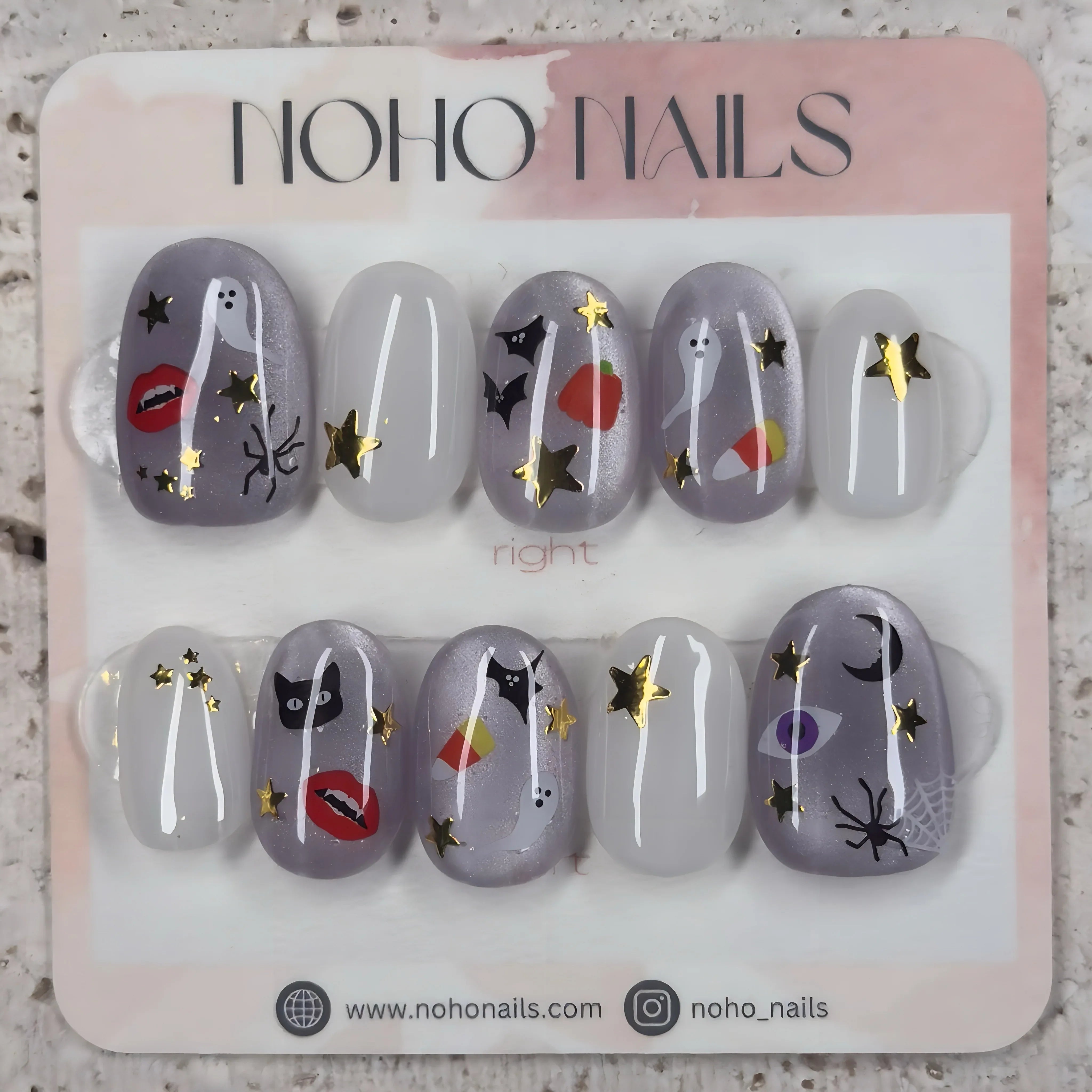 Spooky Confetti - Noho Nails