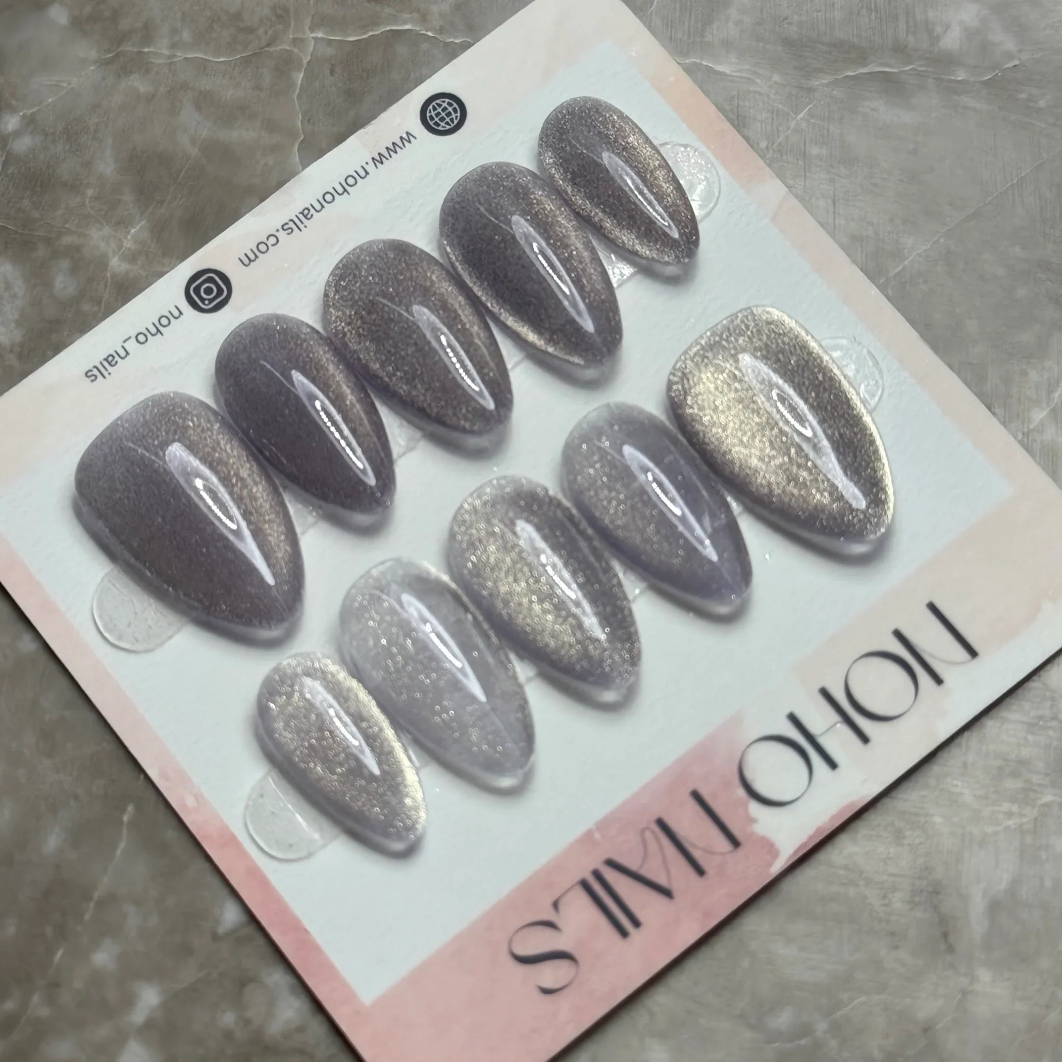 Indigo Gold - Noho Nails