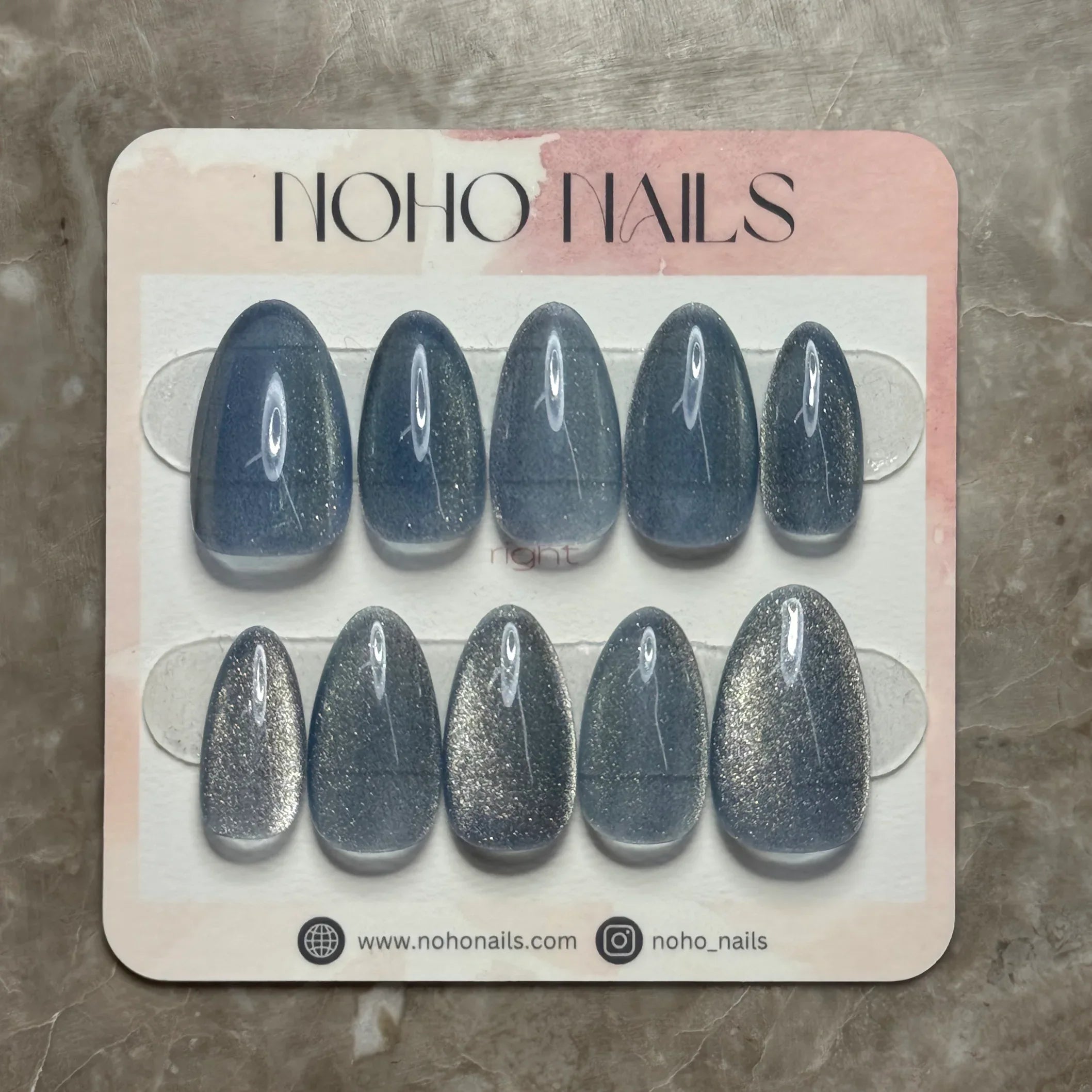 Blue Gold - Noho Nails