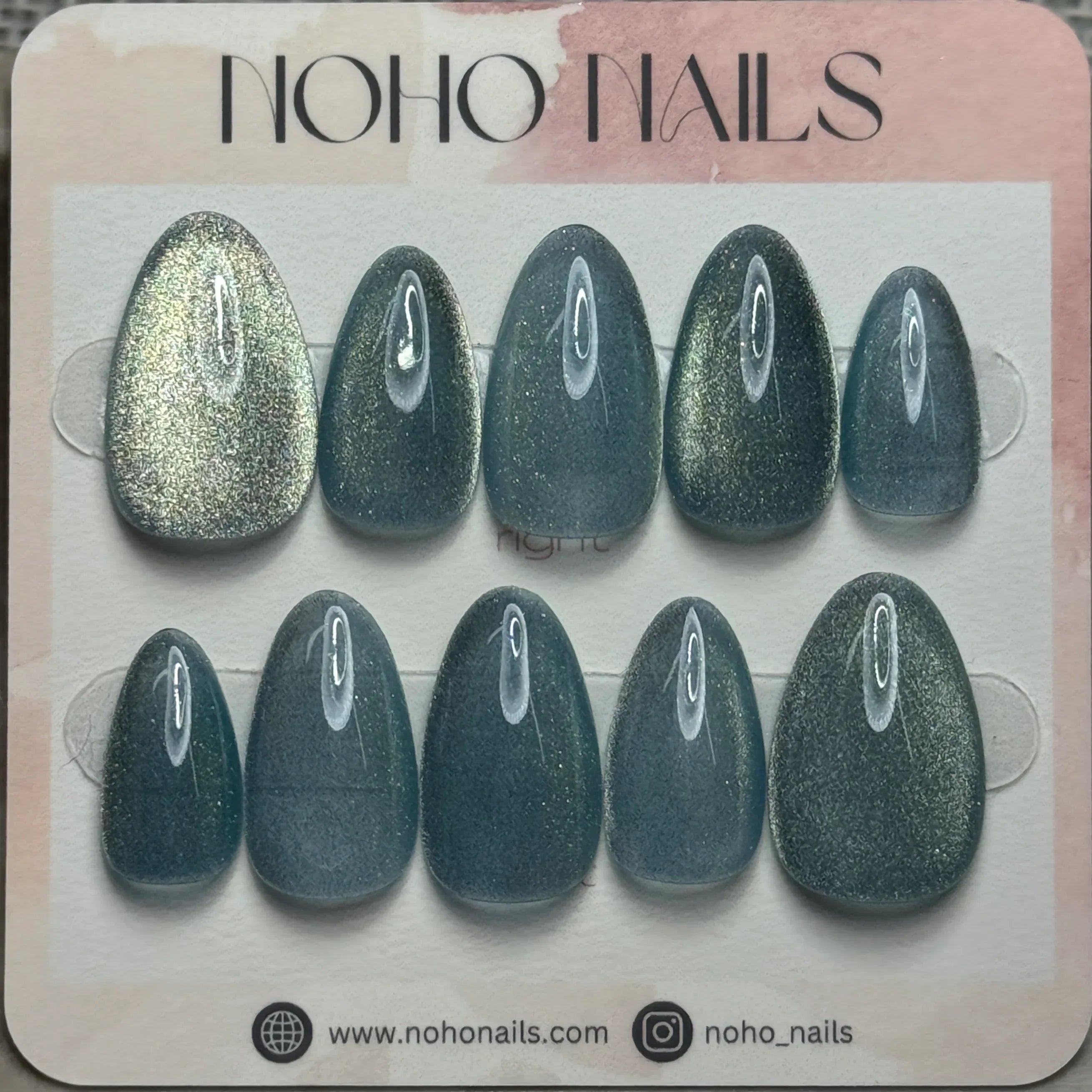 Emerald Gold - Noho Nails