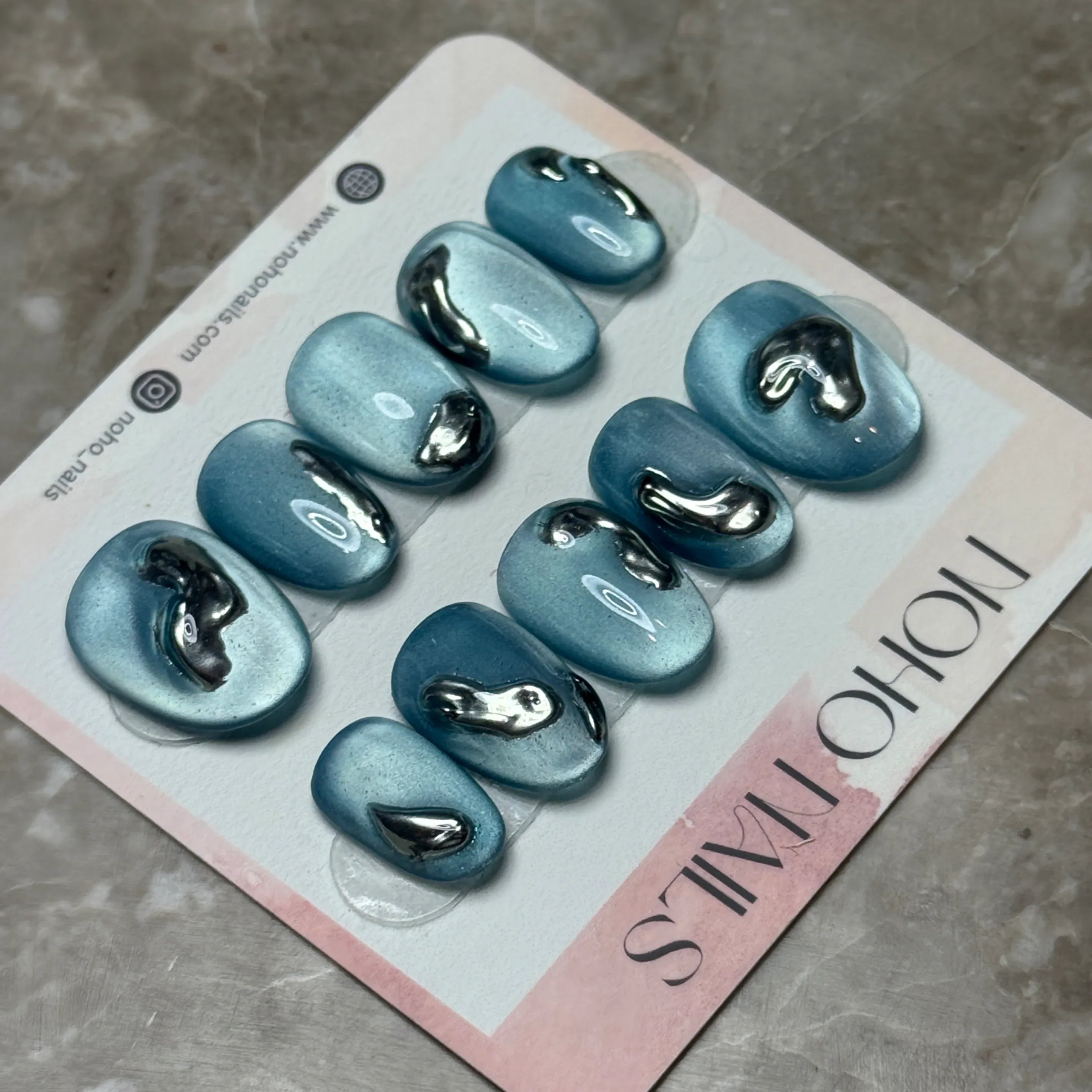 Chrome Tides - Noho Nails