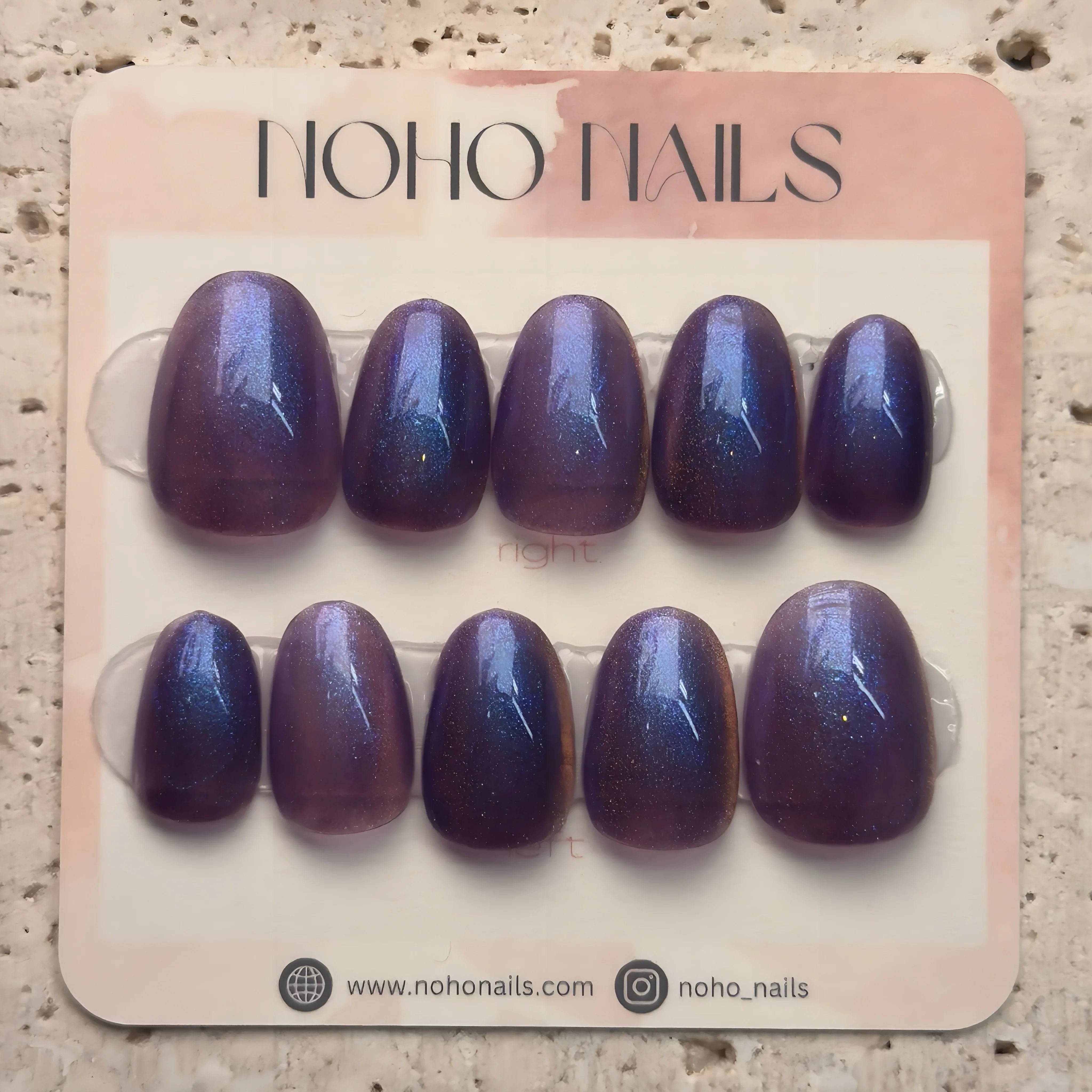 Violet Nebula - Noho Nails