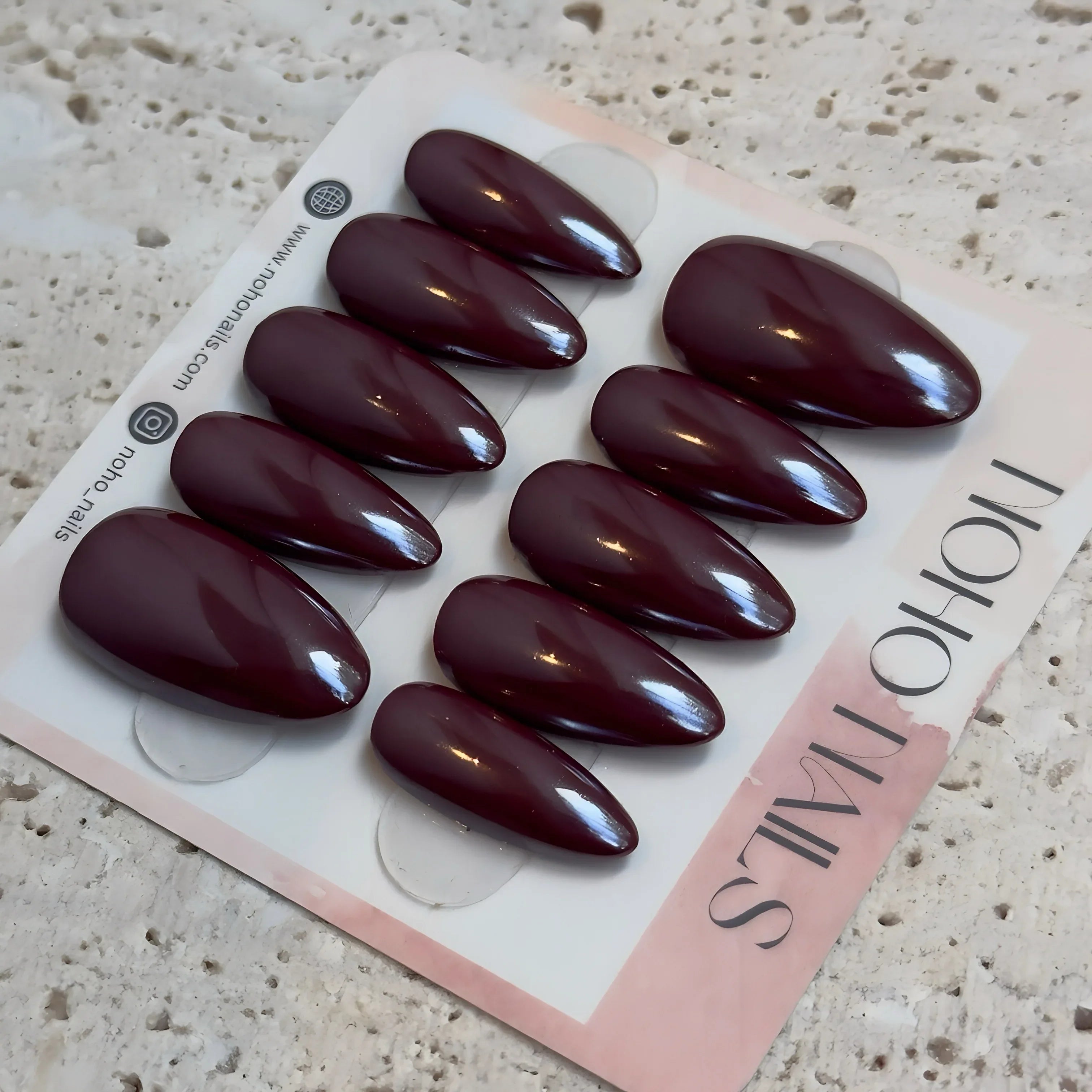 Cherry Red Chrome - Noho Nails