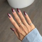 Cherry Red Chrome - Noho Nails