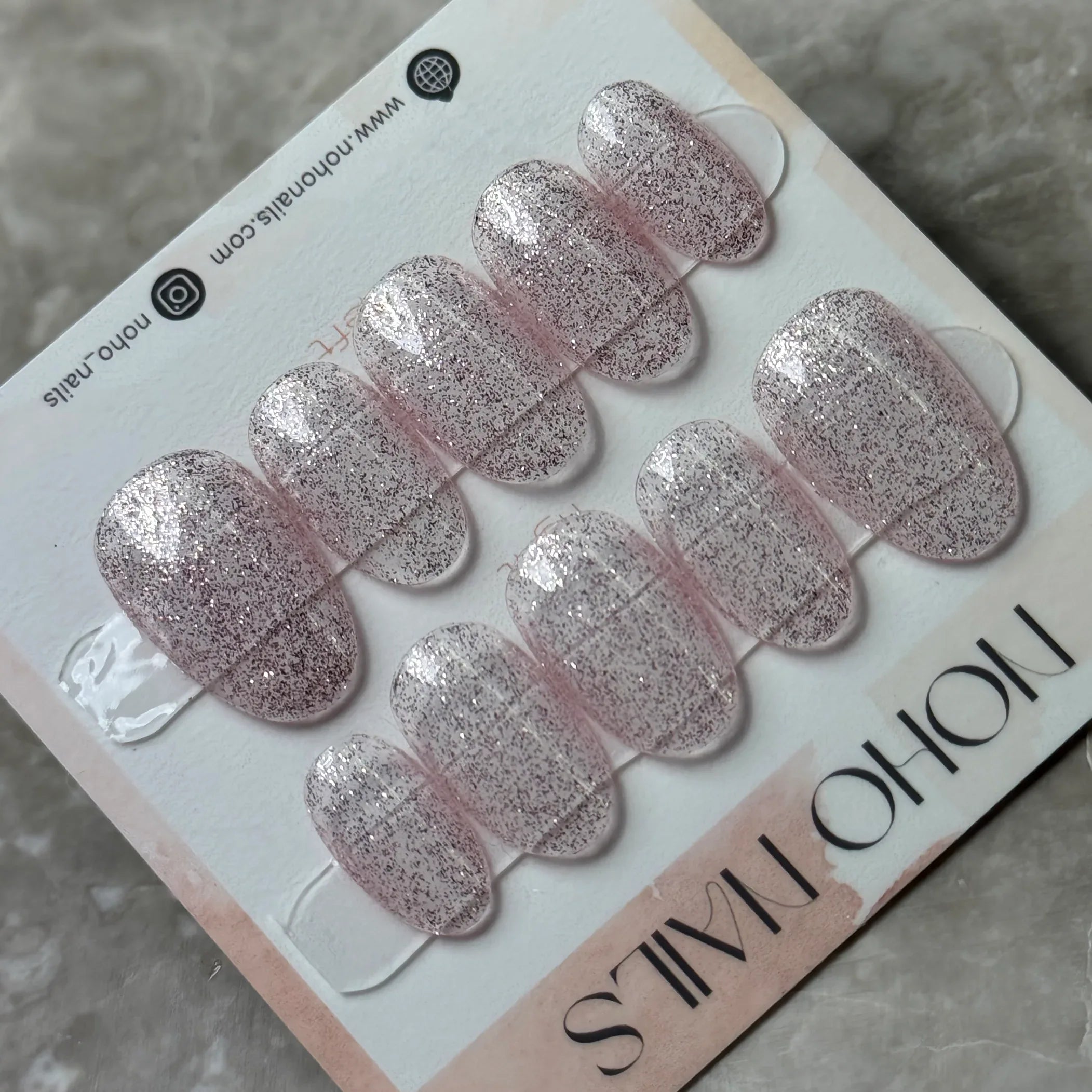 Pink Petit Etoile - Noho Nails