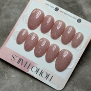 Muted Red Knit - Noho Nails