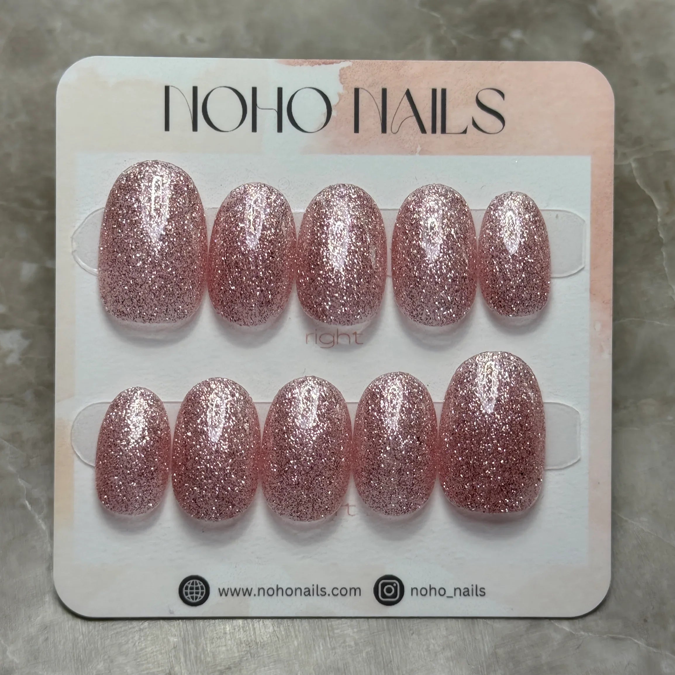 Bright Pink Petit Etoile - Noho Nails