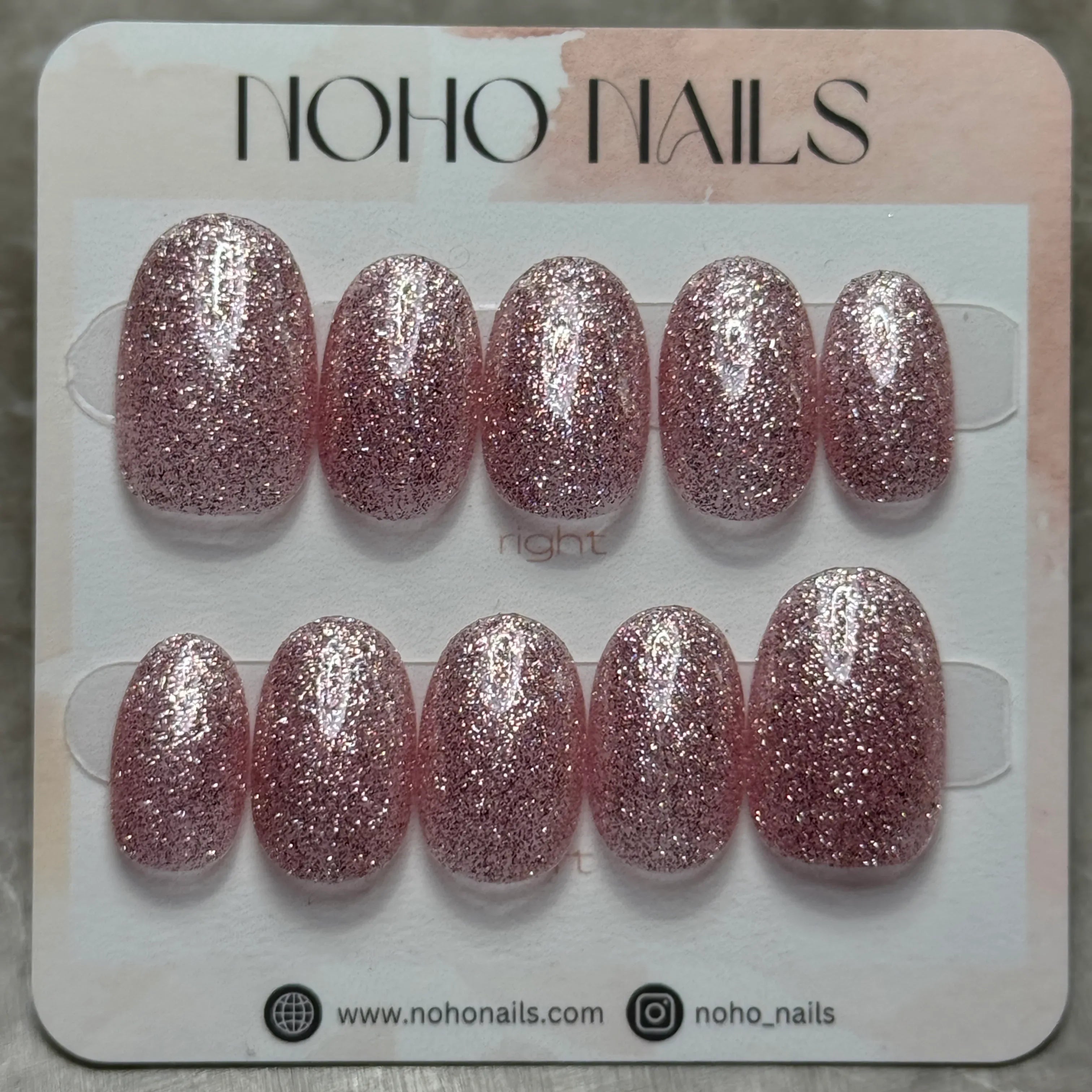 Bright Pink Petit Etoile - Noho Nails