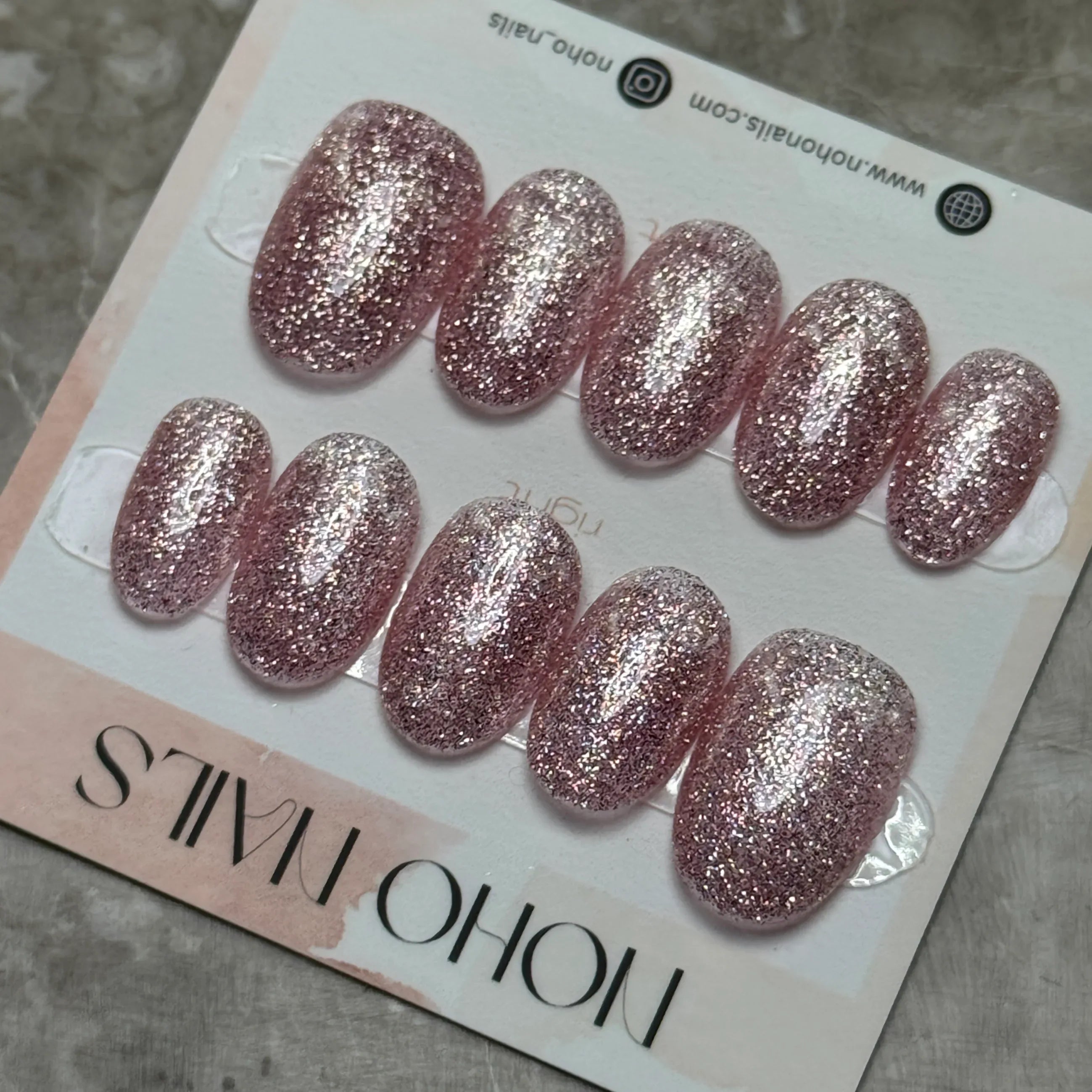 Bright Pink Petit Etoile - Noho Nails