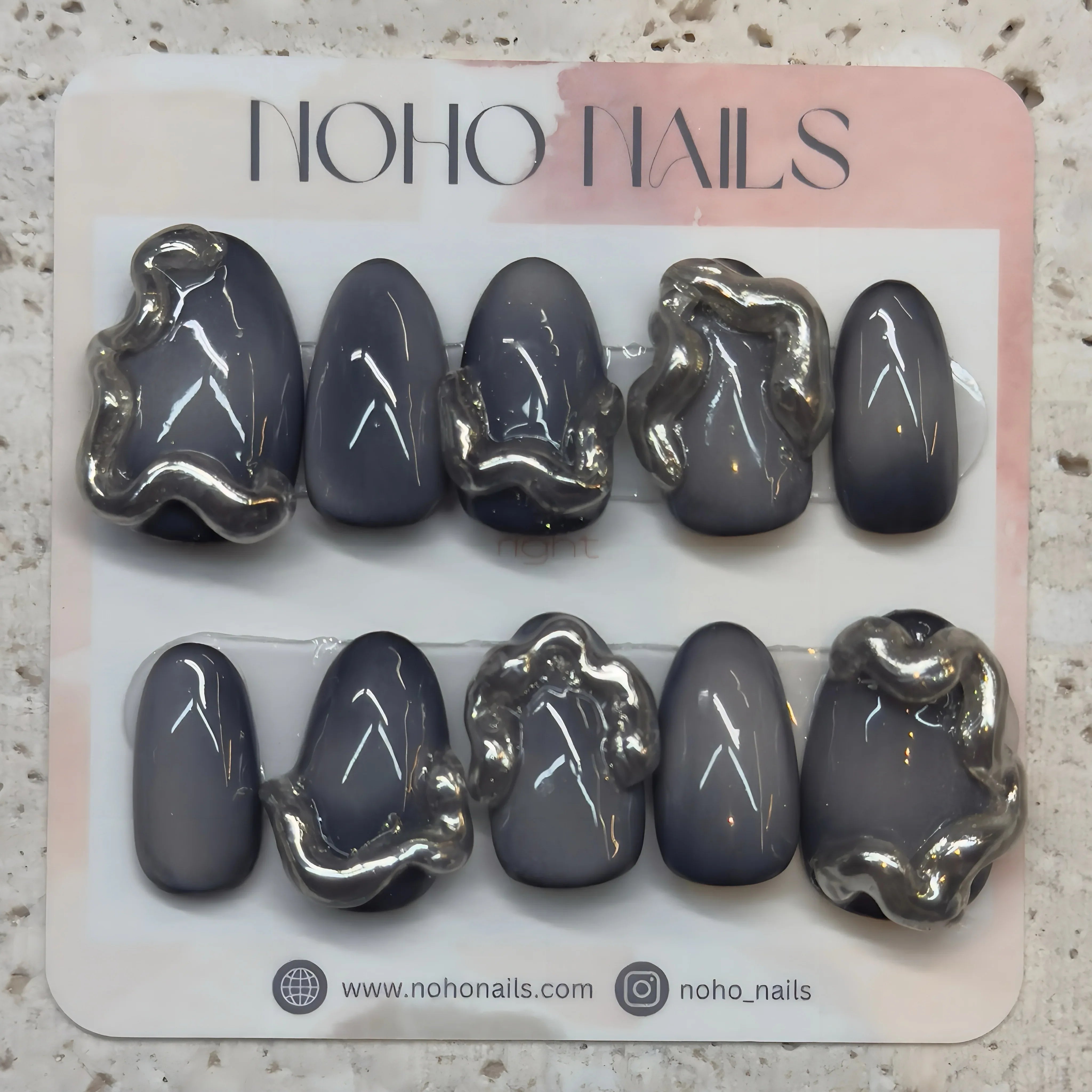 Glam Grunge - Noho Nails