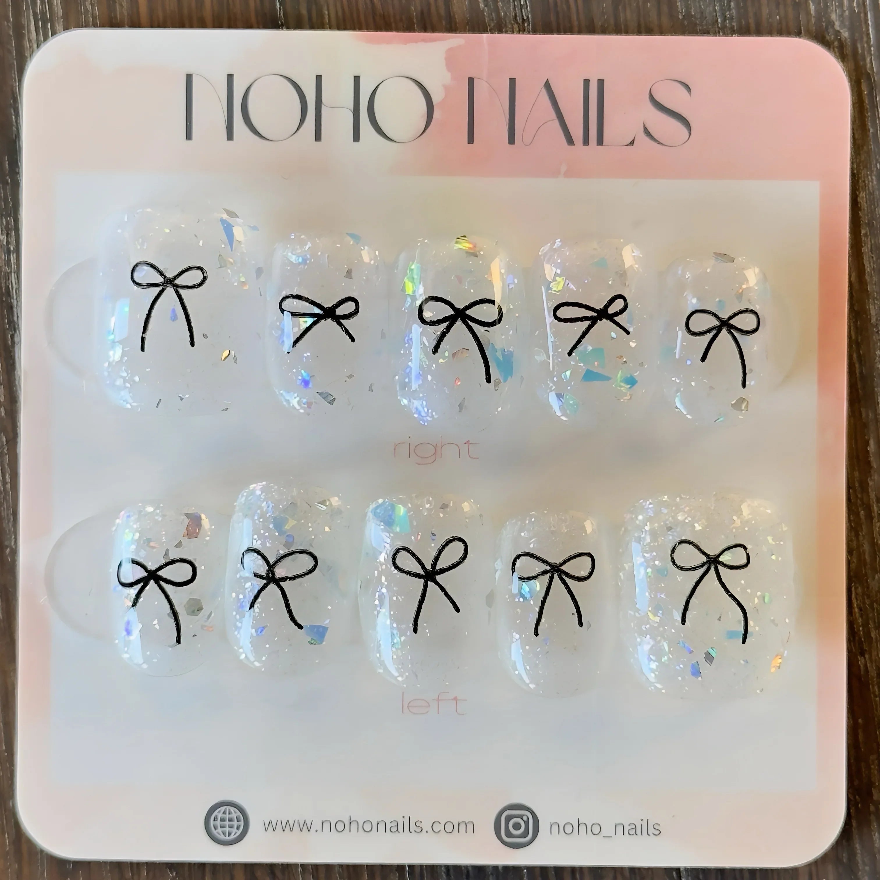 Twinkle Ties - Noho Nails