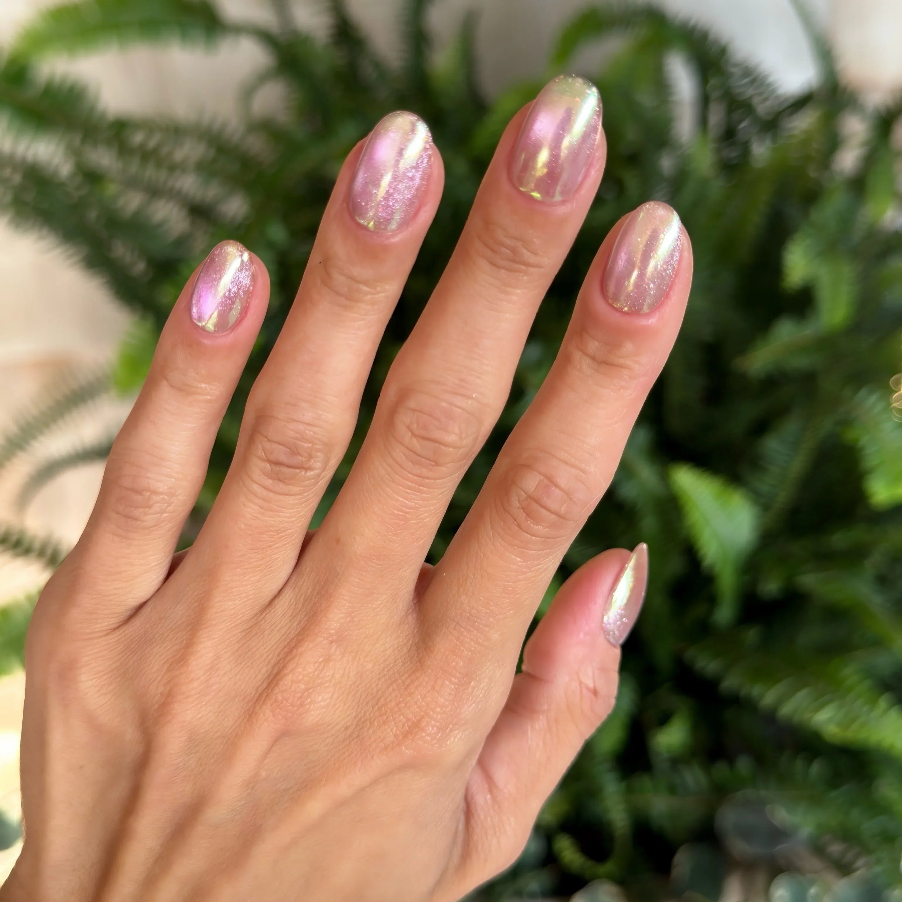 Pink Lemonade Chrome - Noho Nails