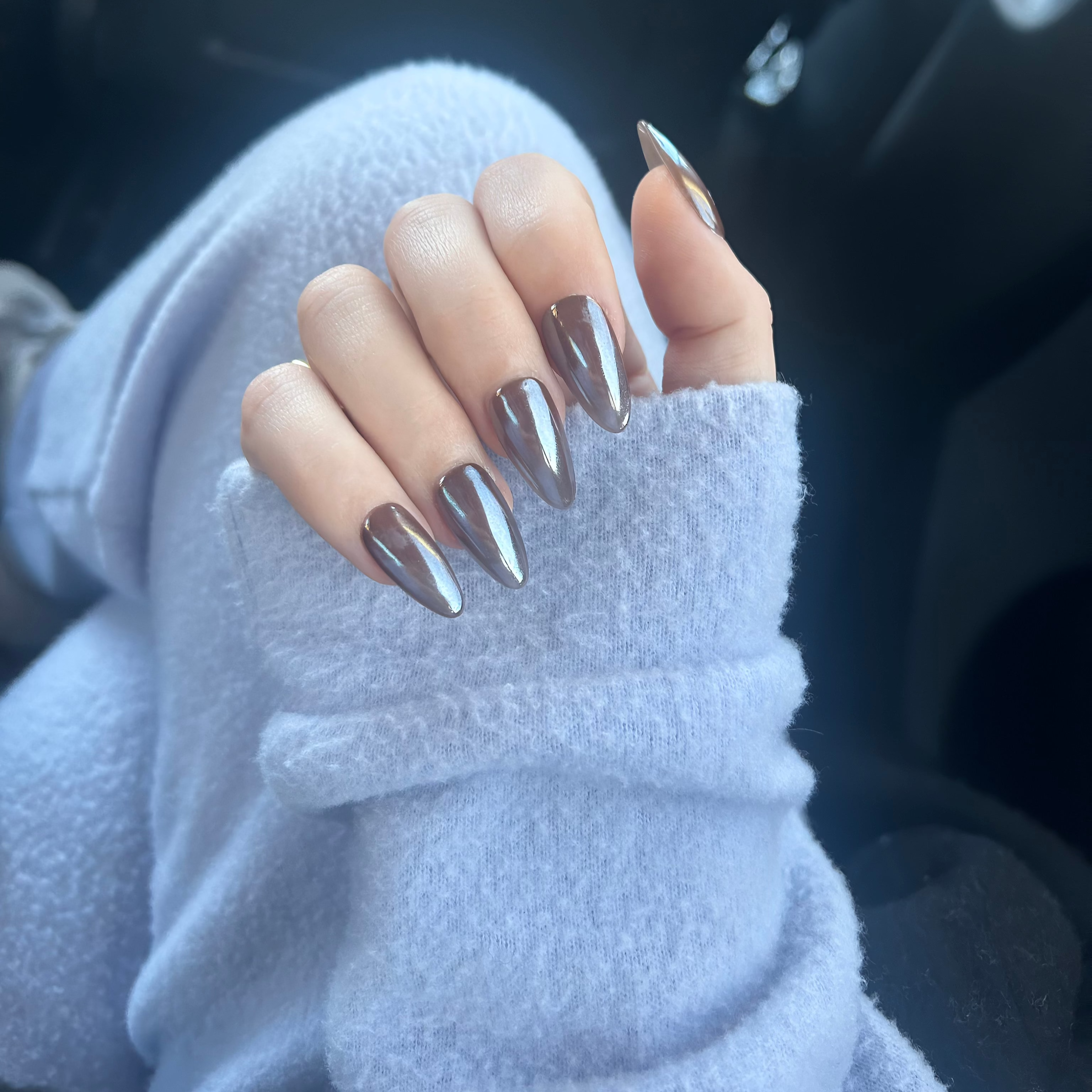 Chrome Brownie - Noho Nails