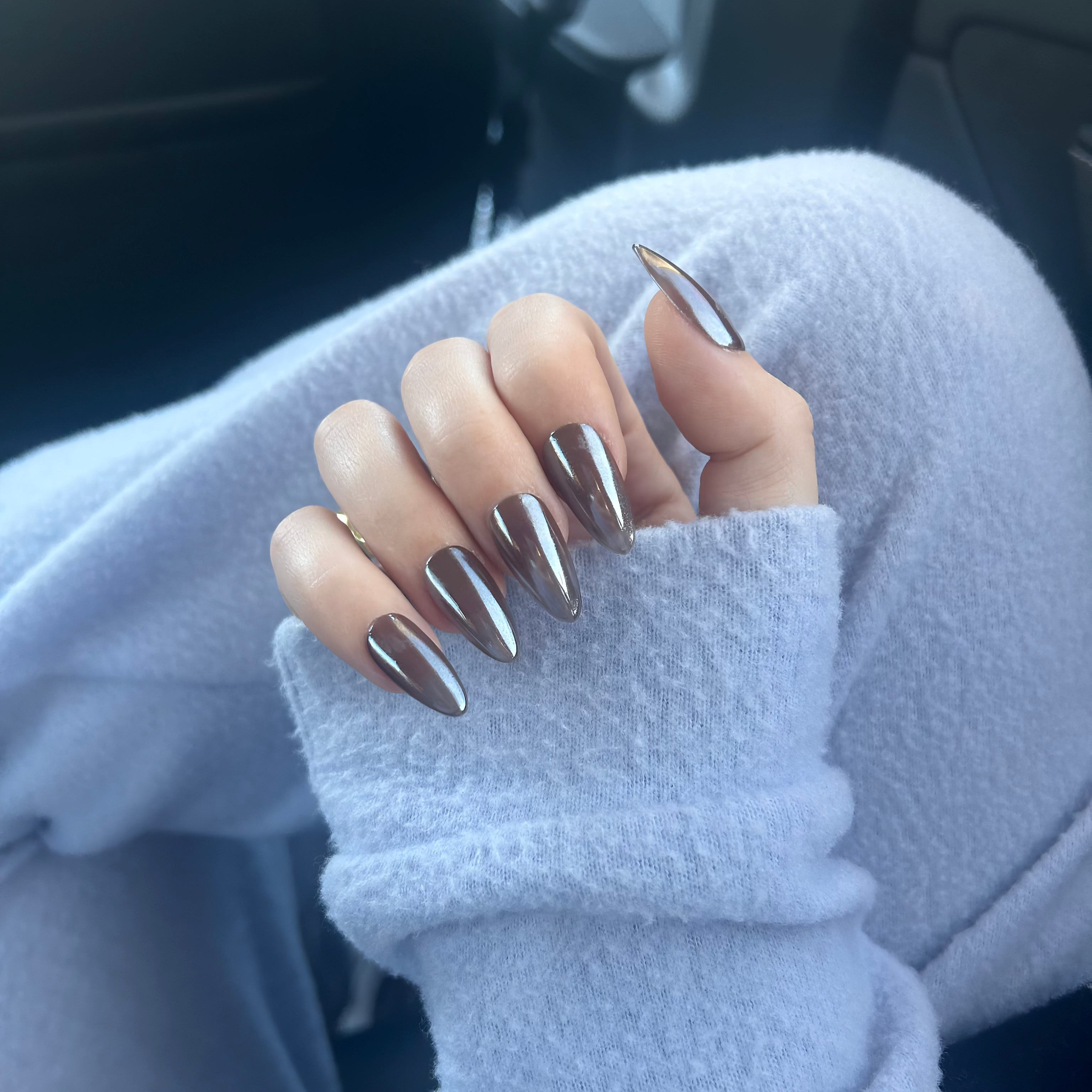 Chrome Brownie - Noho Nails