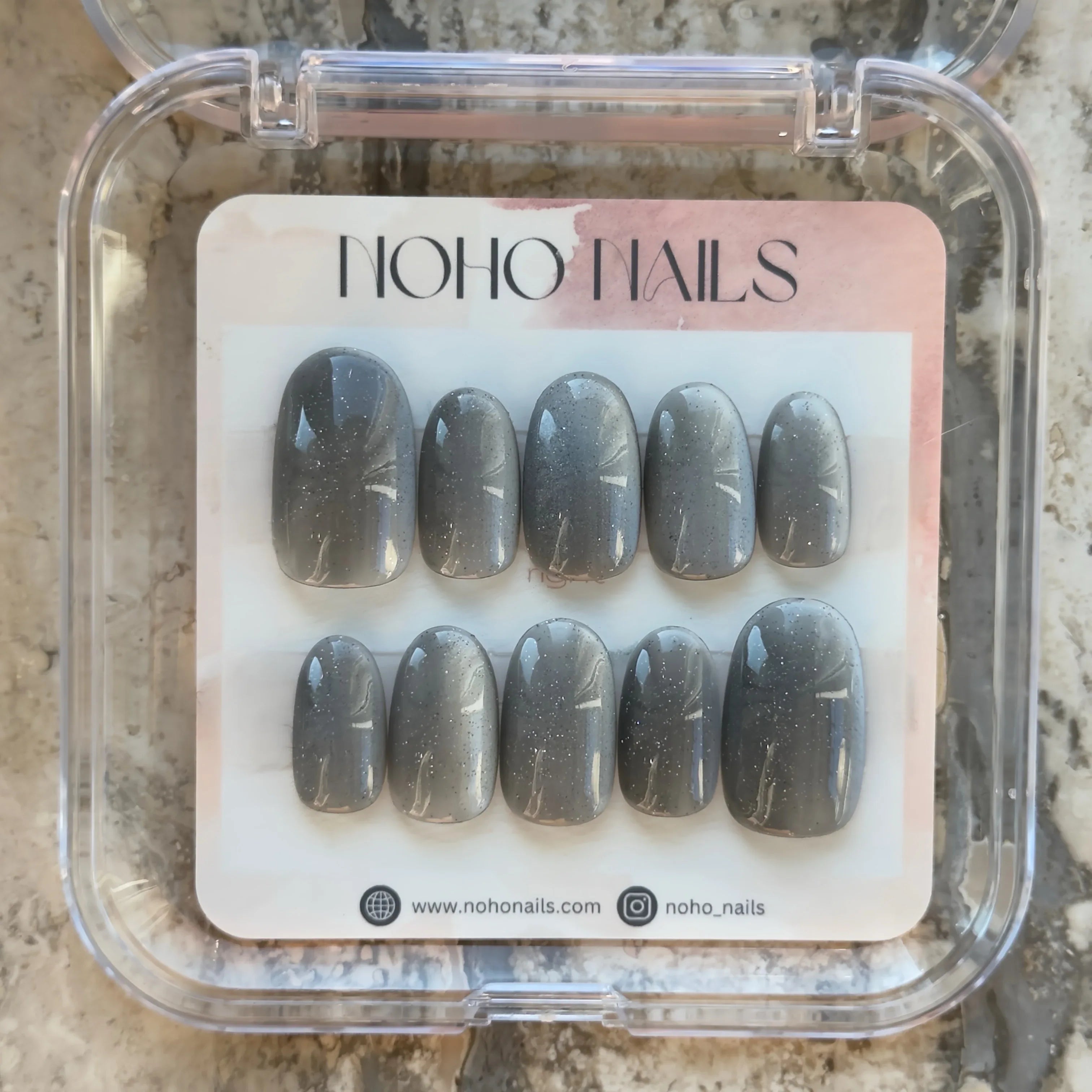 Sparkling Meringue - Noho Nails