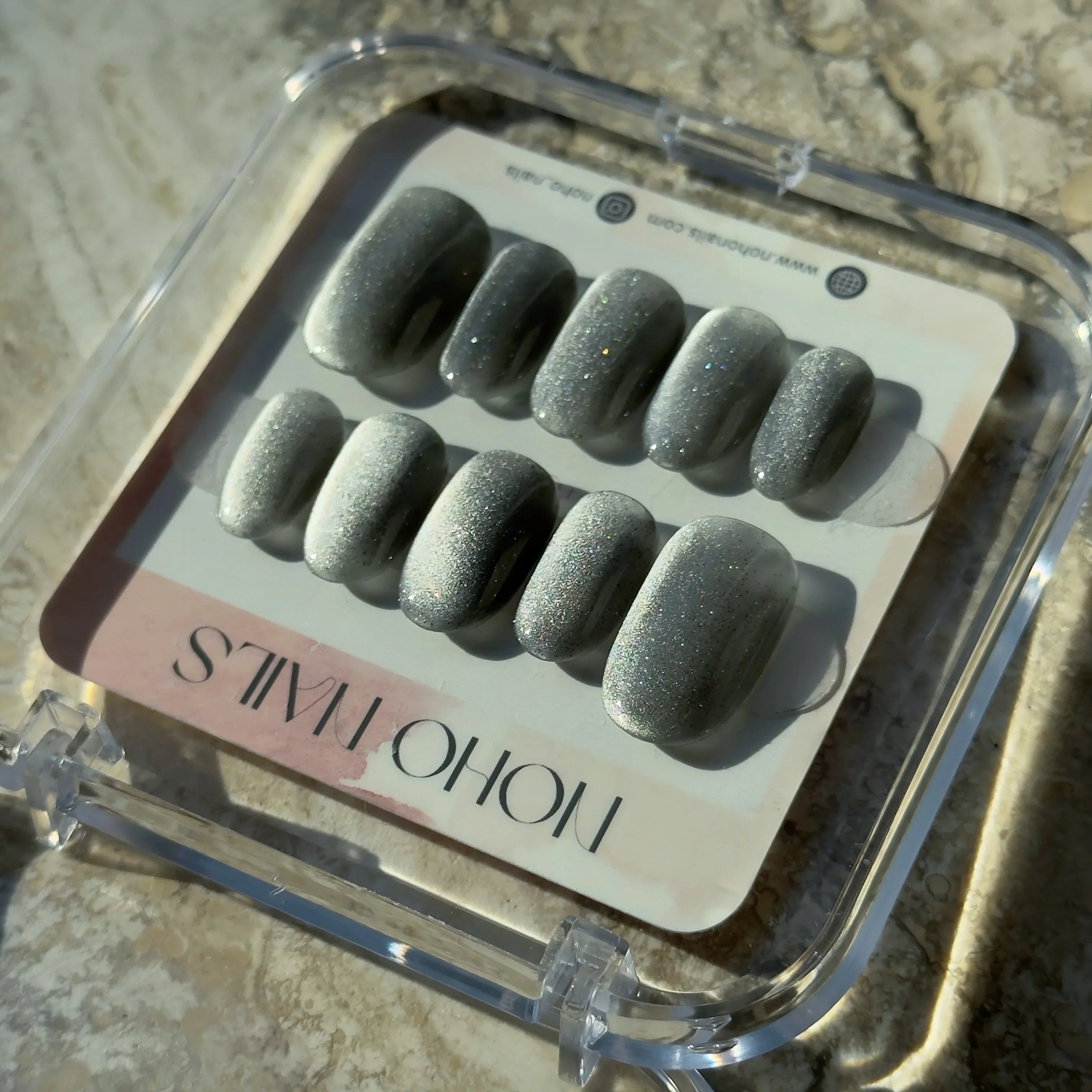Sparkling Meringue - Noho Nails