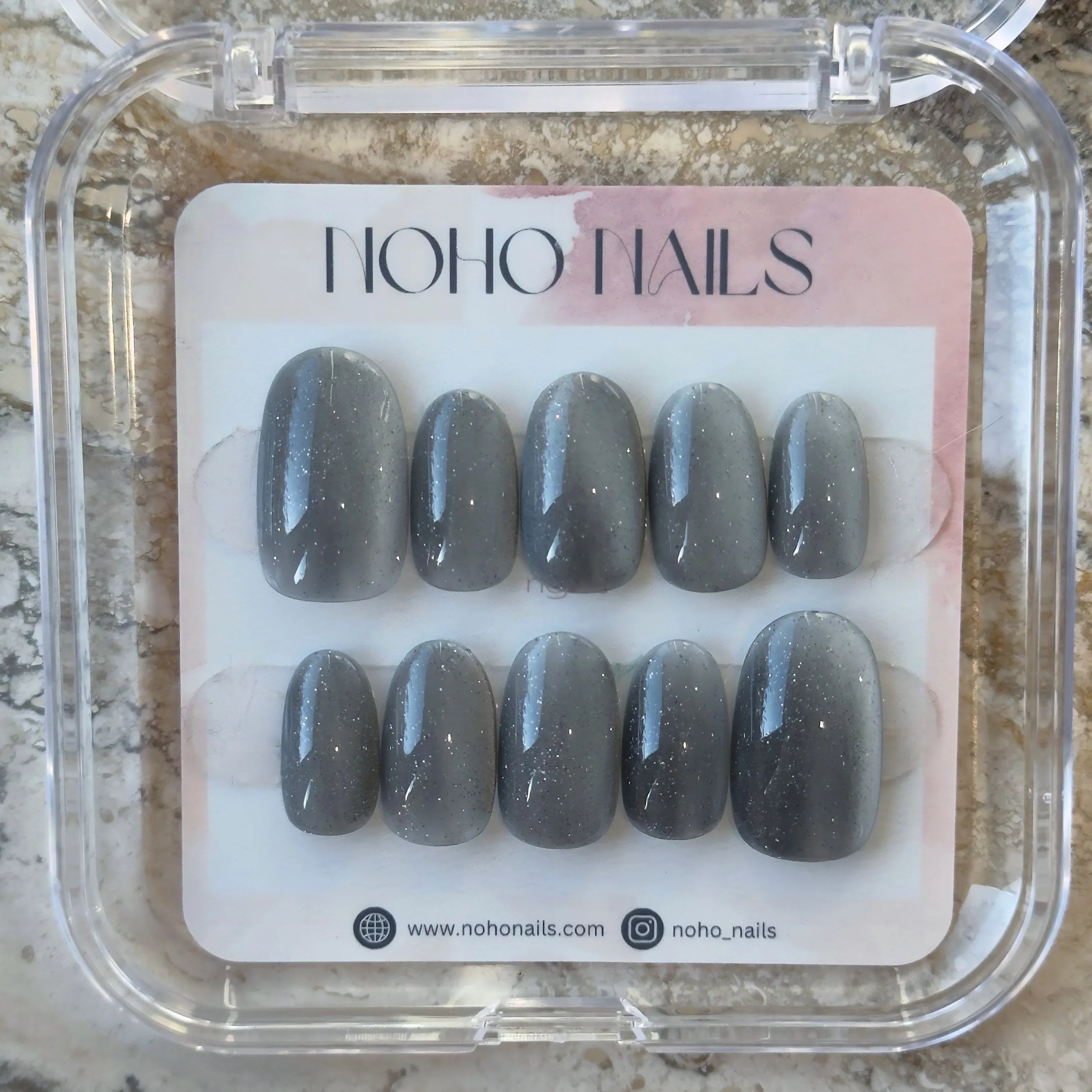 Sparkling Meringue - Noho Nails