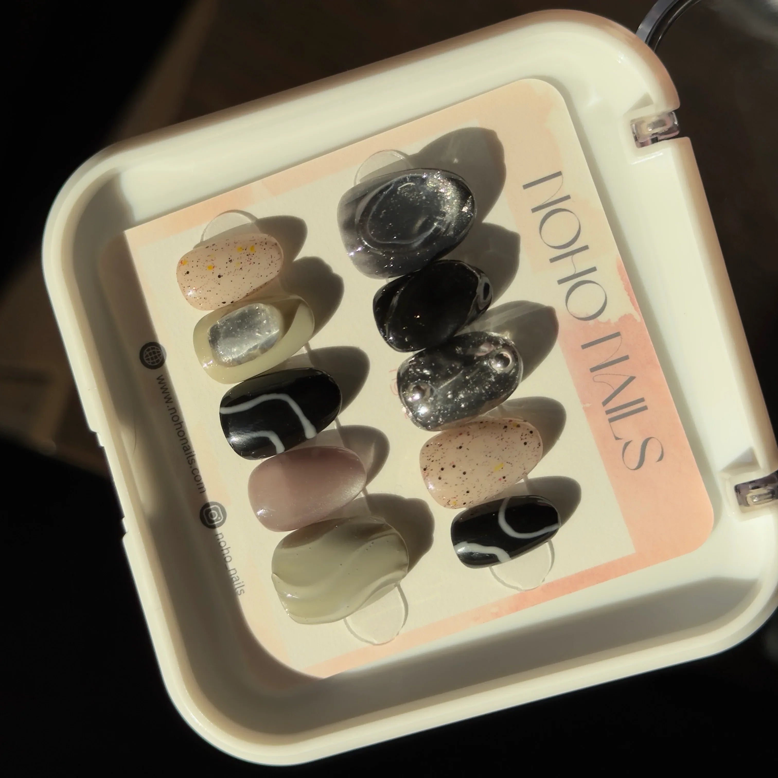 Granite Glam - Noho Nails