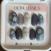 Frosted Florals - Noho Nails