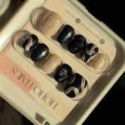Ebony and Ivory - Noho Nails