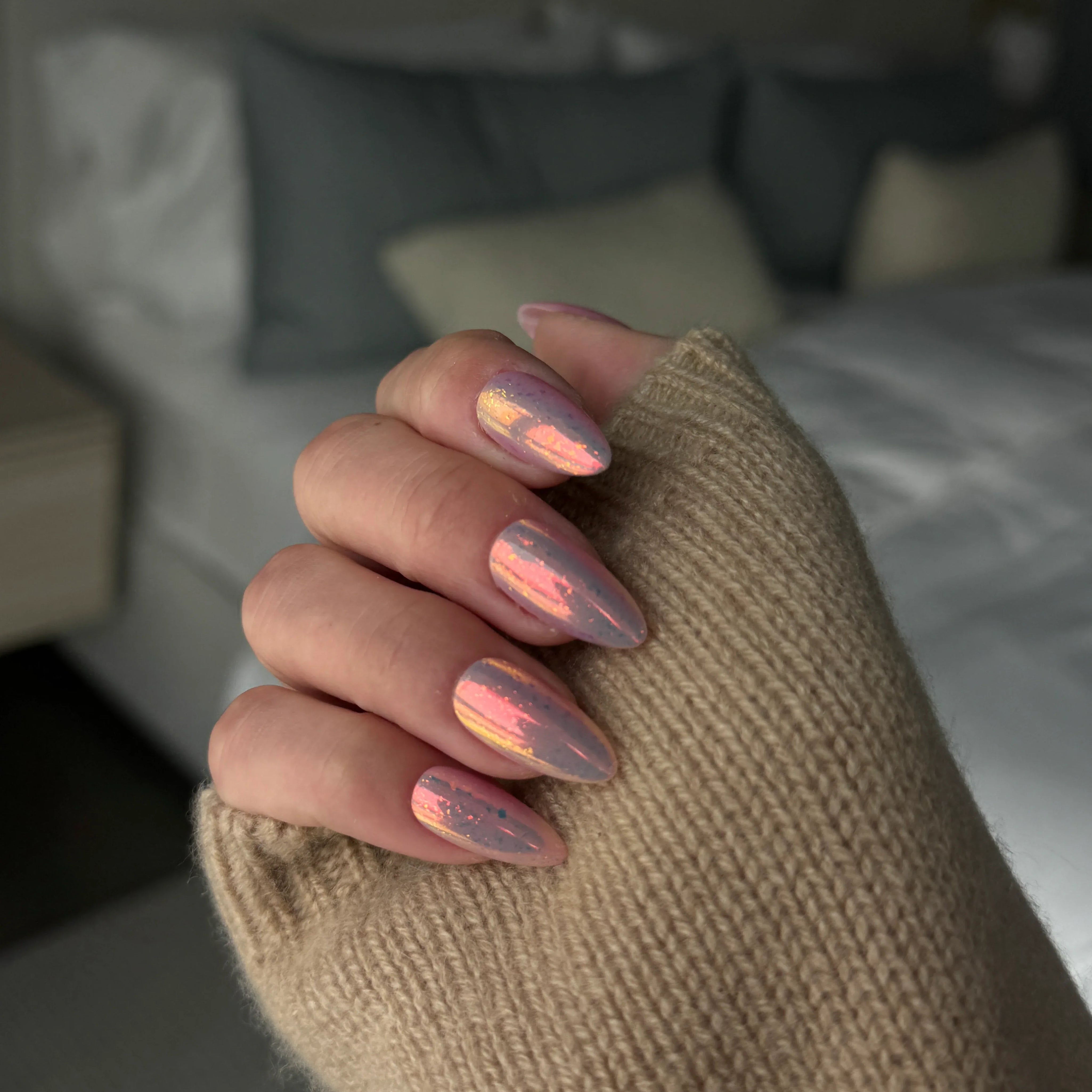 Flushed Mango Radiance - Noho Nails