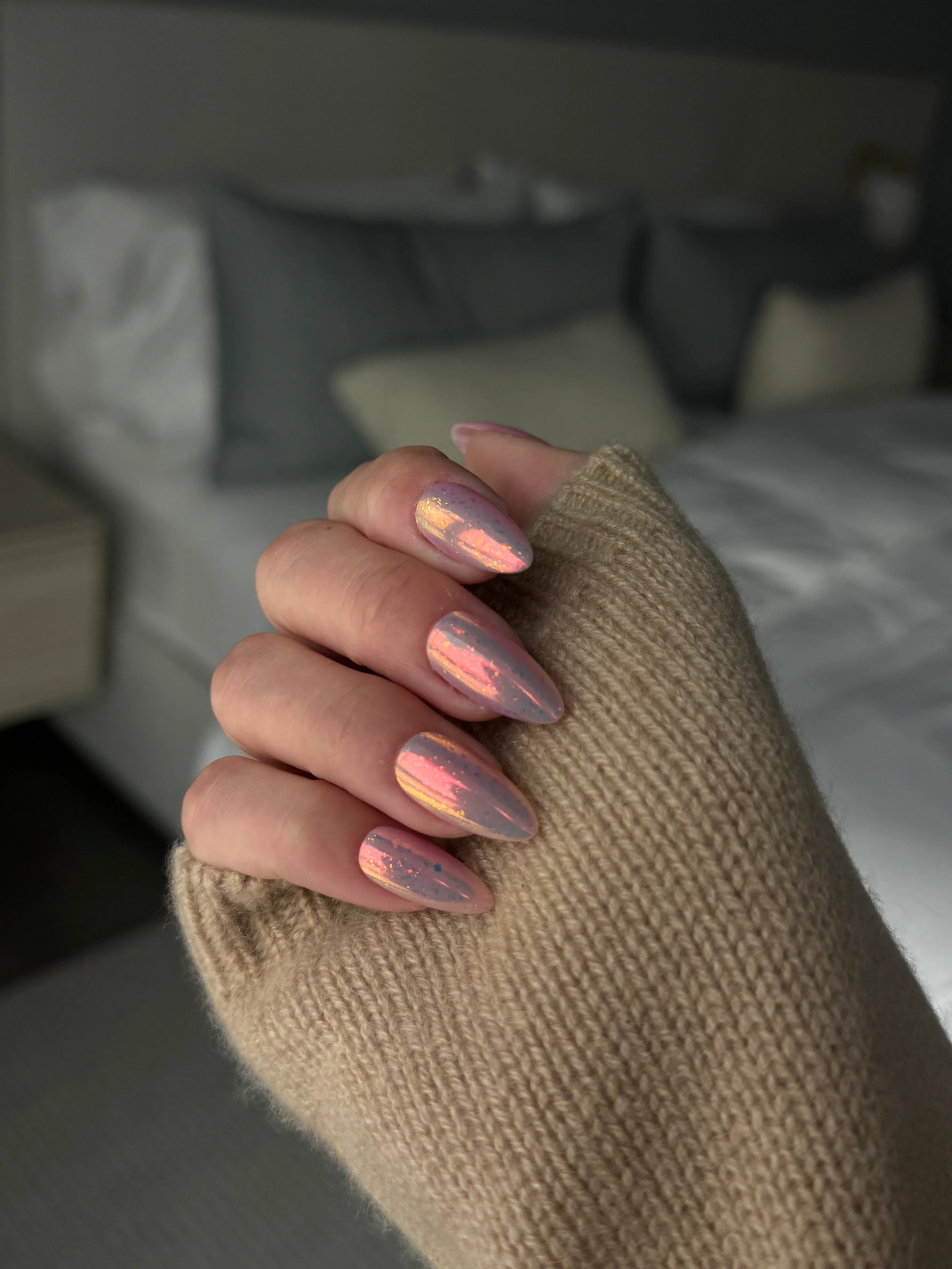 Flushed Mango Radiance - Noho Nails