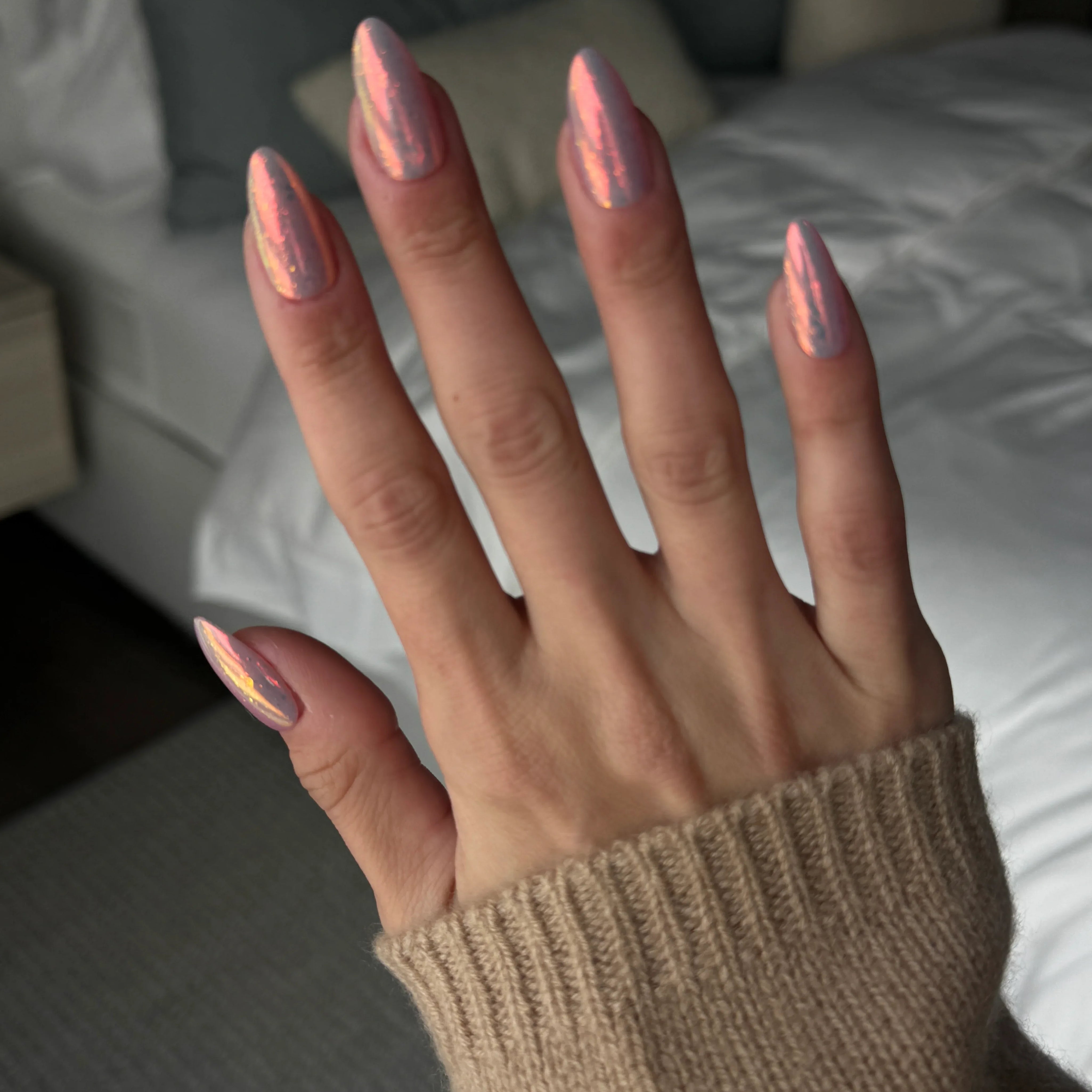 Flushed Mango Radiance - Noho Nails
