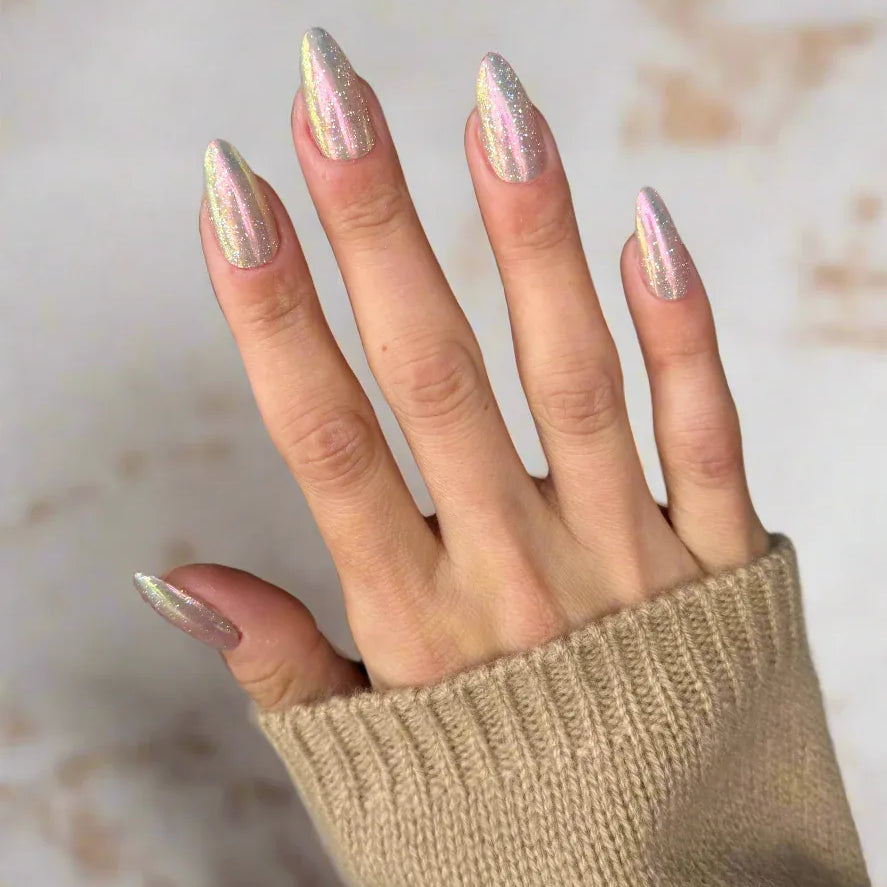 Beige Flag Reflections - Noho Nails