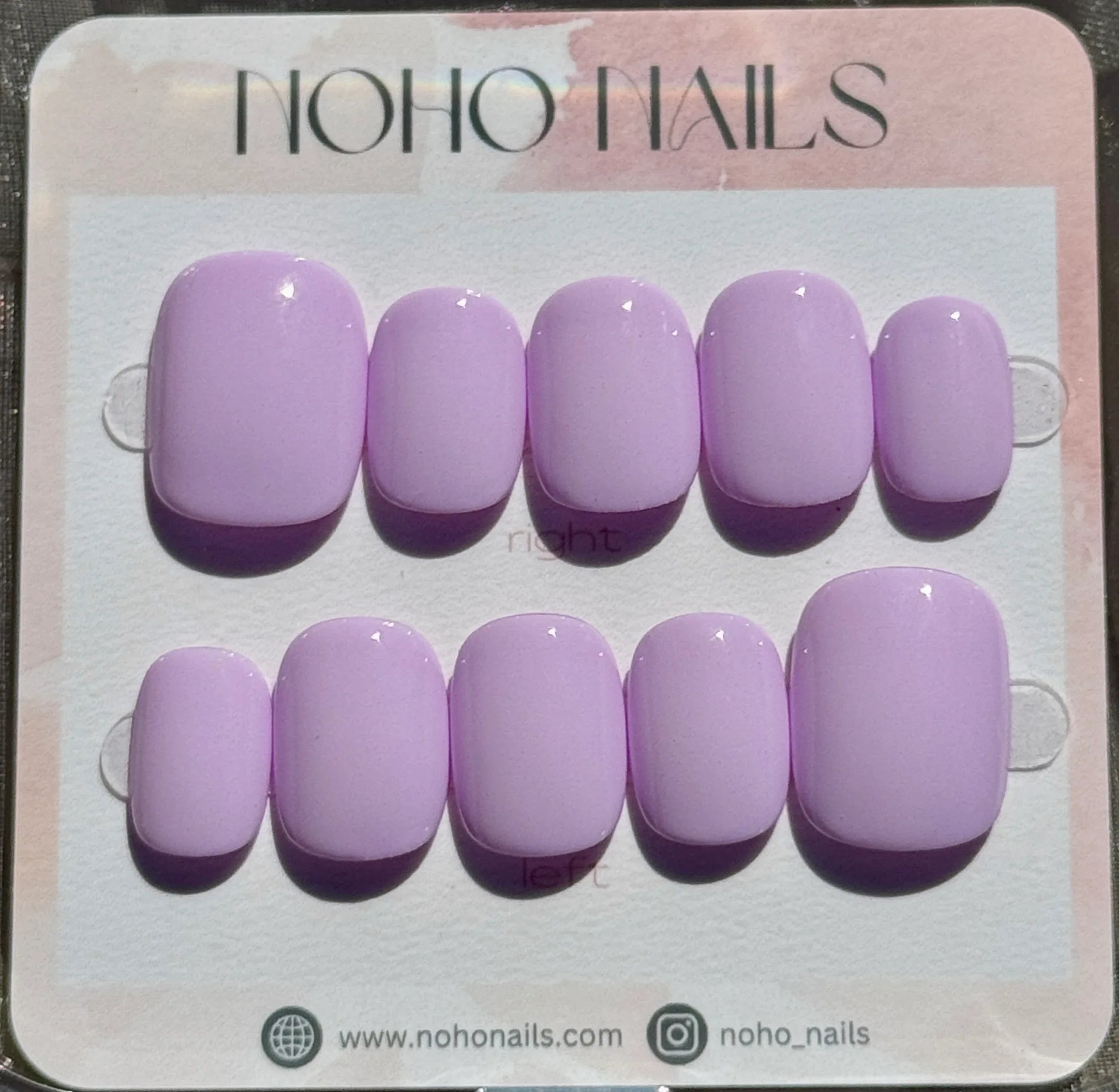 Barely Purple - Noho Nails