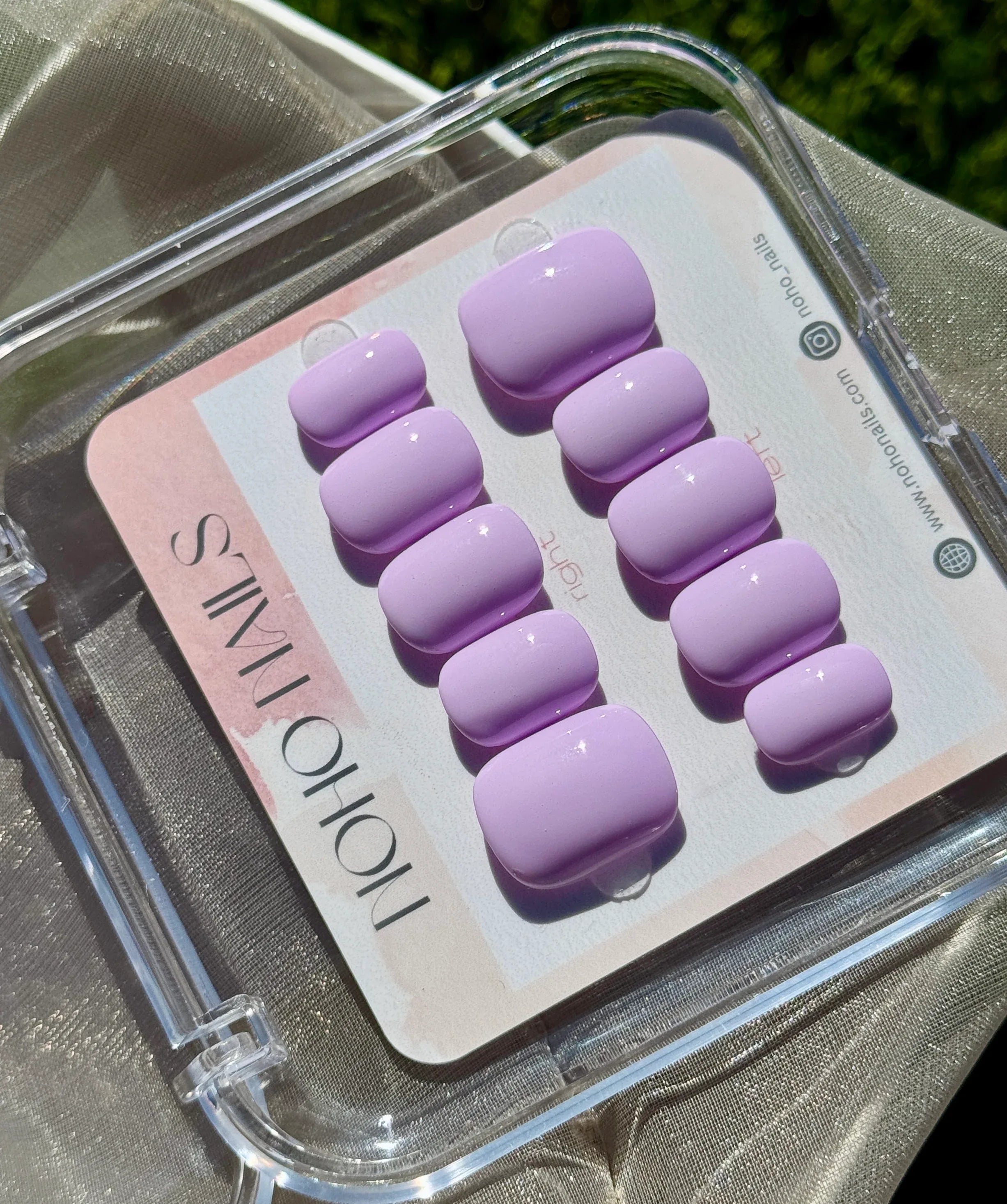 Barely Purple - Noho Nails