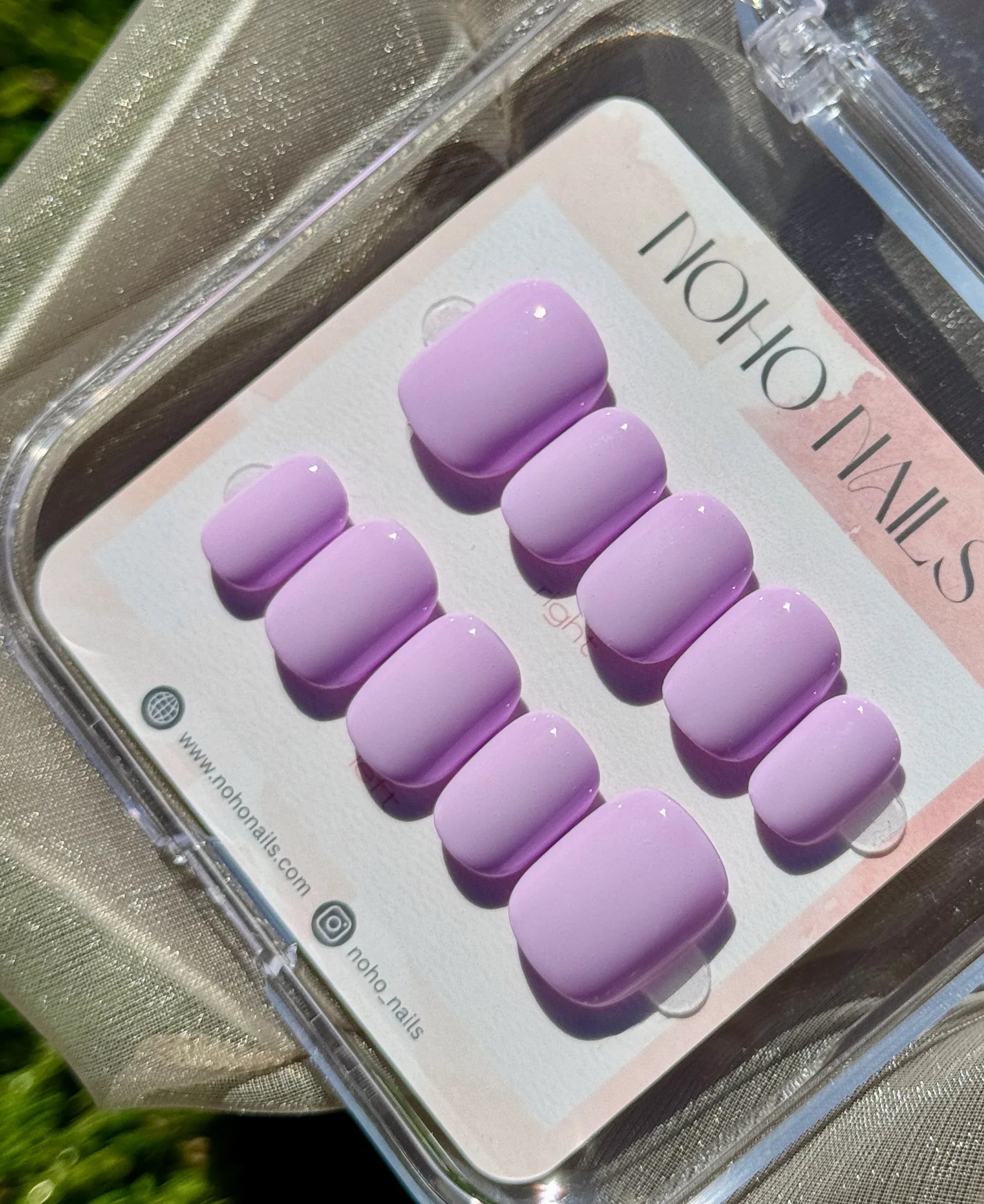 Barely Purple - Noho Nails