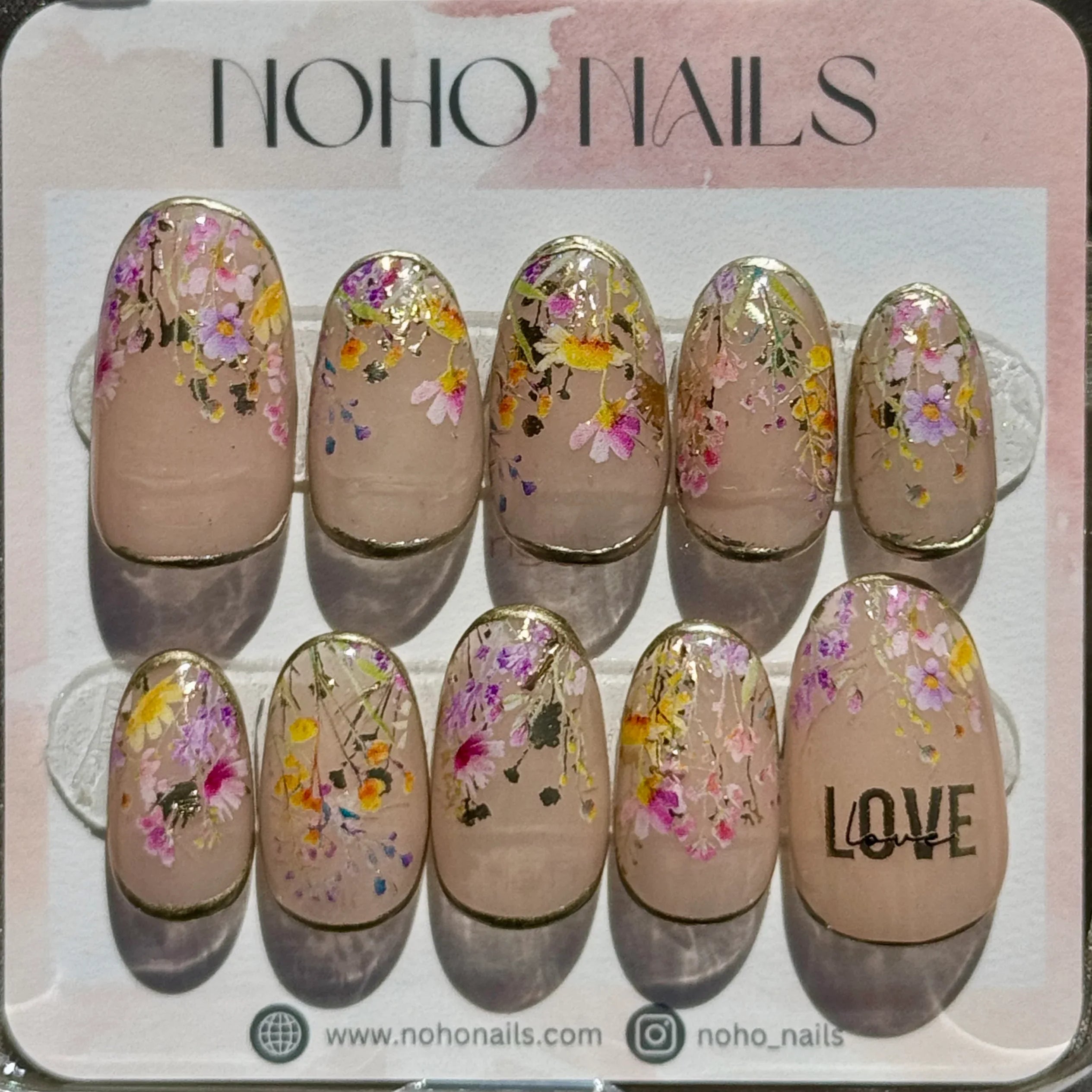 Love in Bloom - Noho Nails
