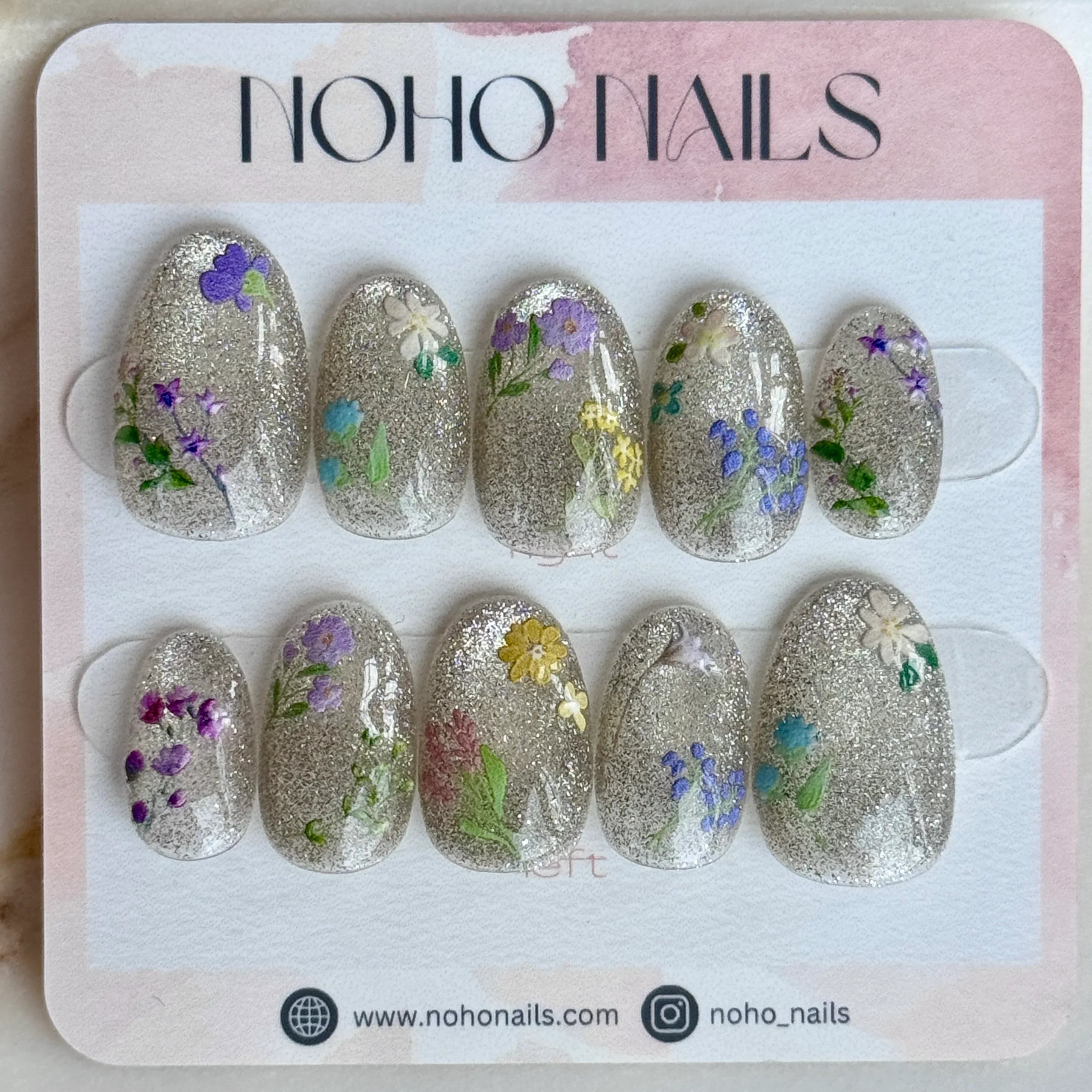 Glittering Garden - Noho Nails