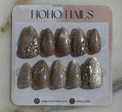 Gold on Gold - Noho Nails