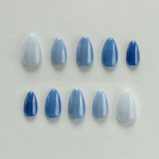 Icy Blue Chrombre - Noho Nails