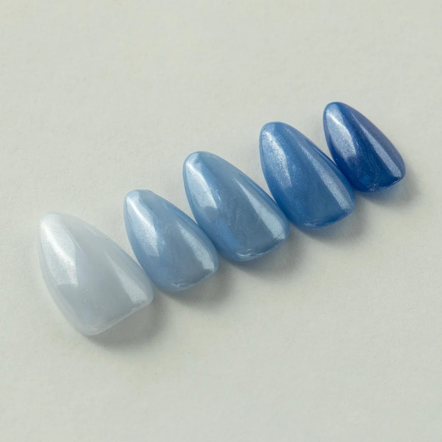 Icy Blue Chrombre - Noho Nails