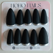 Twilight Tuxedo - Noho Nails