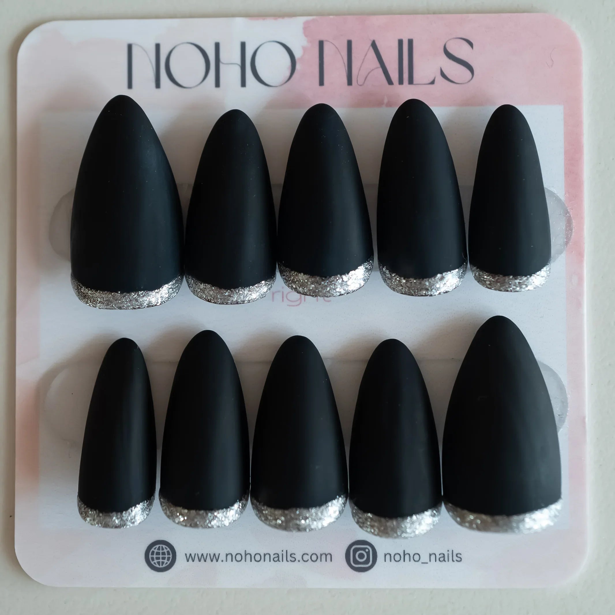 Twilight Tuxedo - Noho Nails