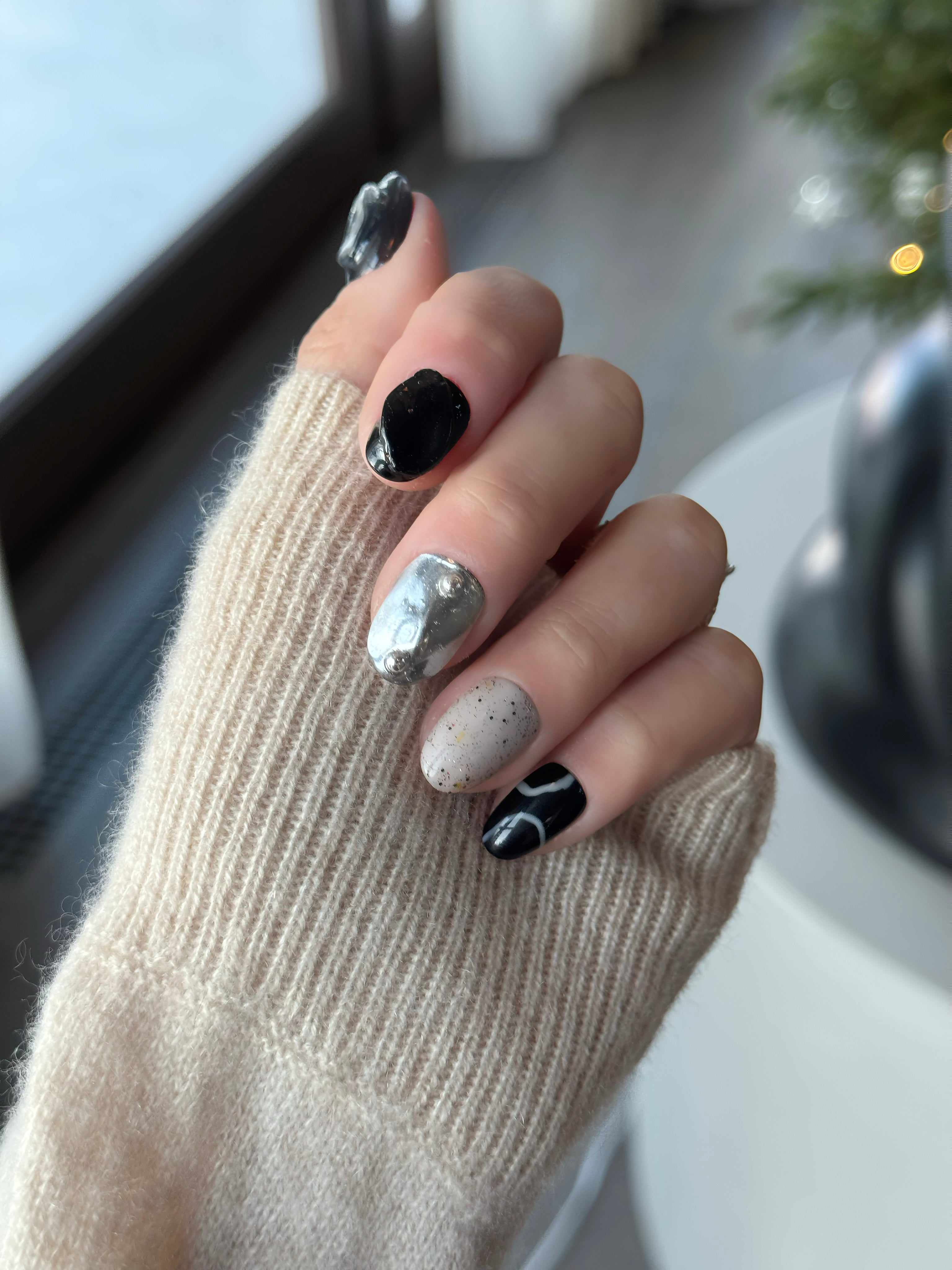 Granite Glam - Noho Nails