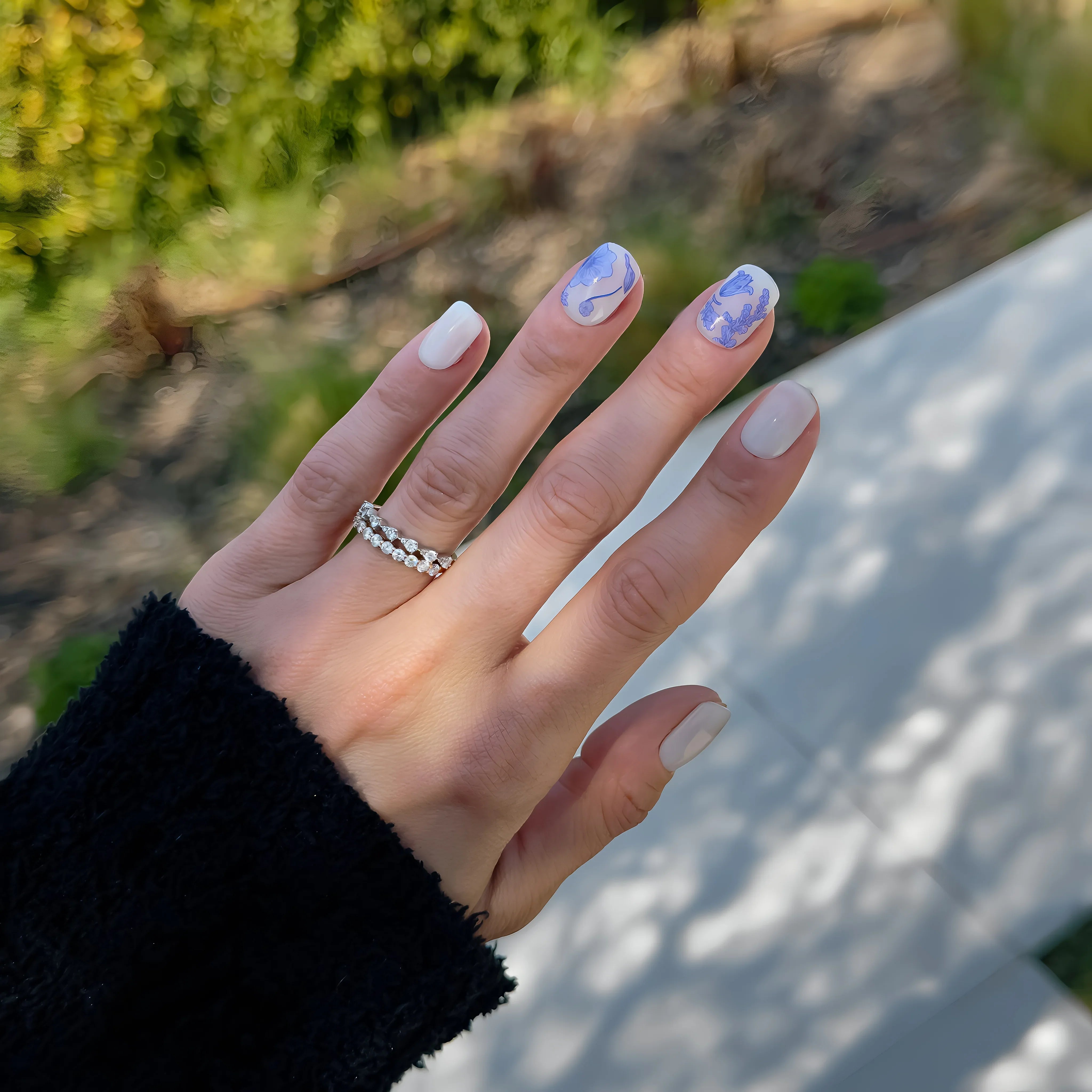 Porcelain Petals - Noho Nails