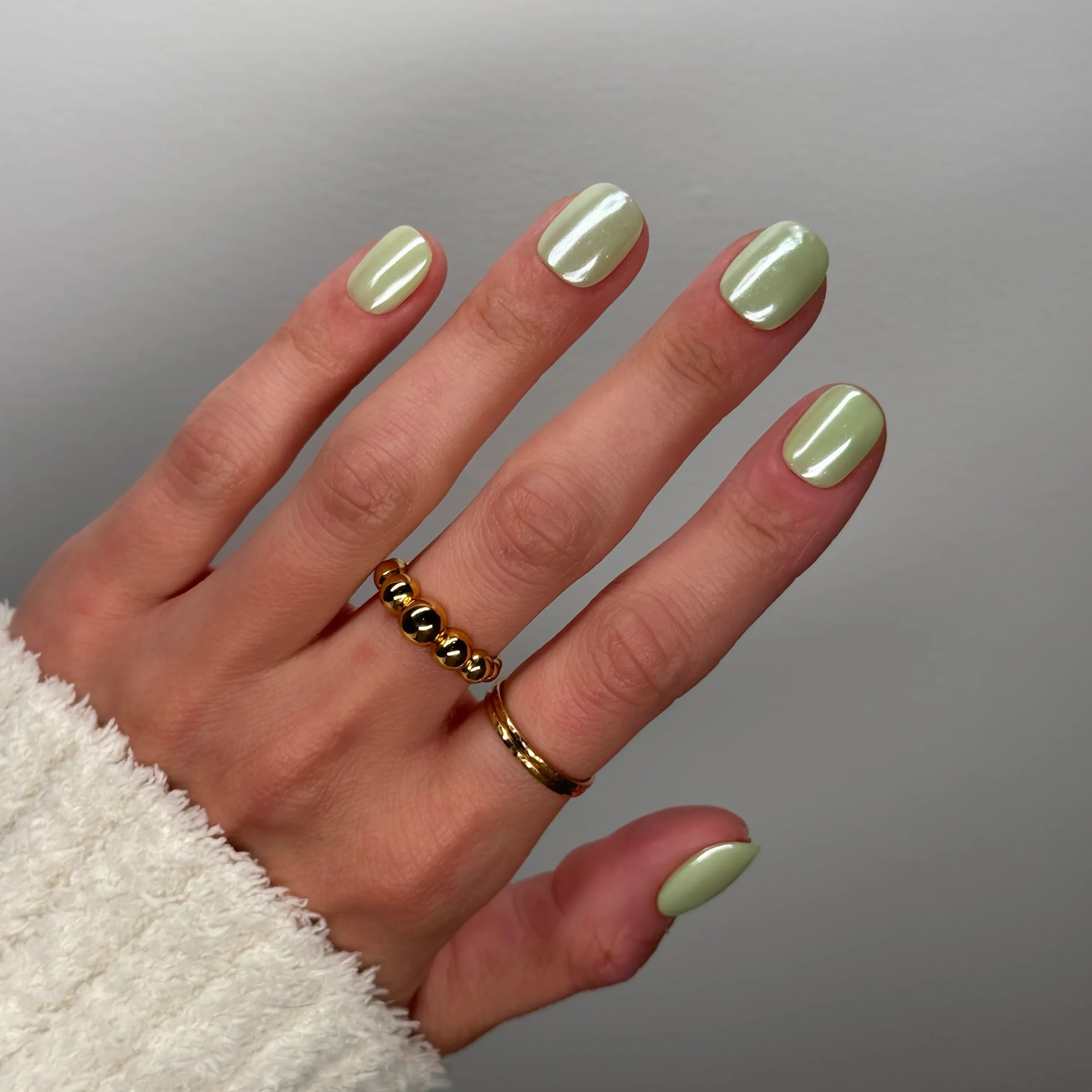Lawn-ing For You Crystal Platinum - Noho Nails
