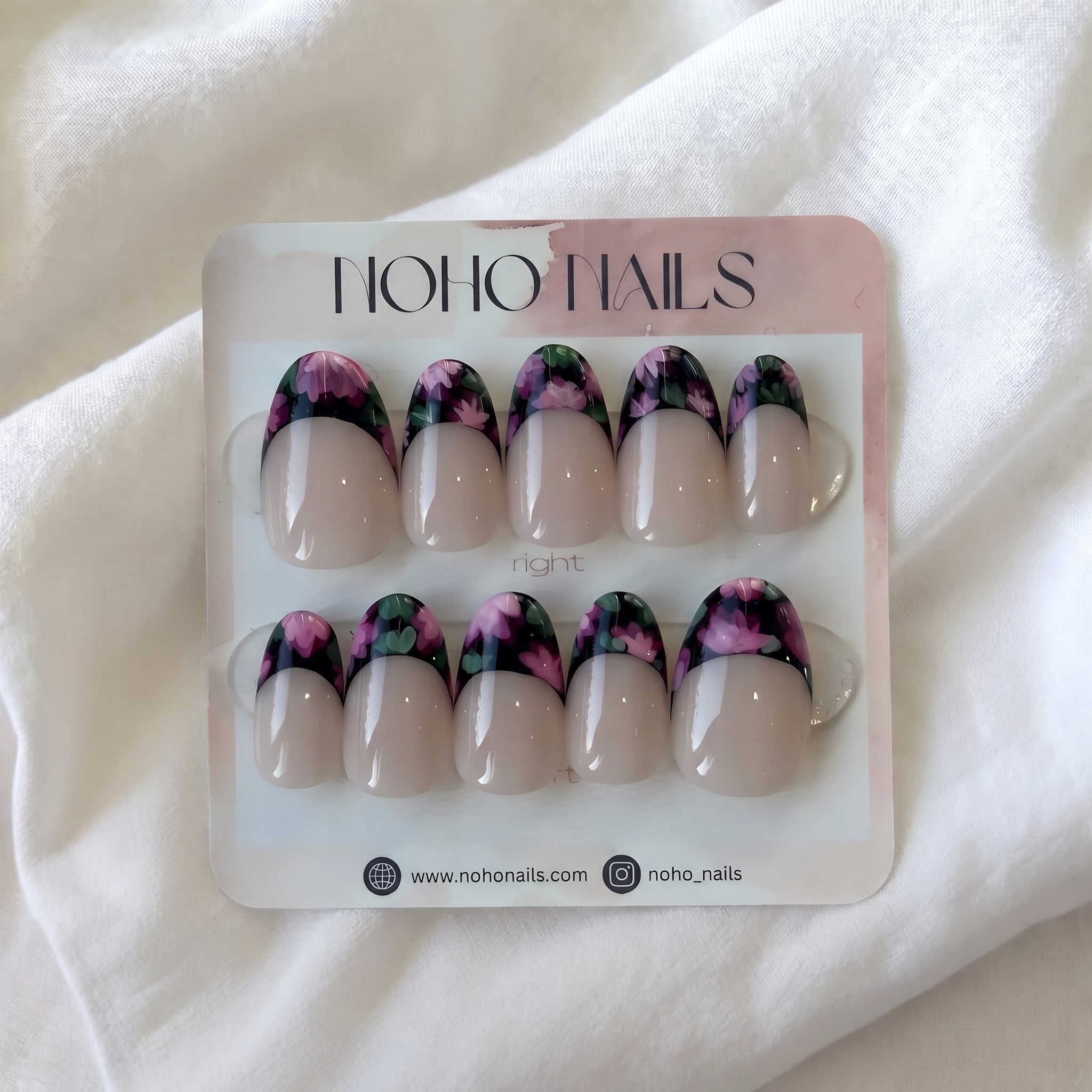 Noir Flora - Noho Nails