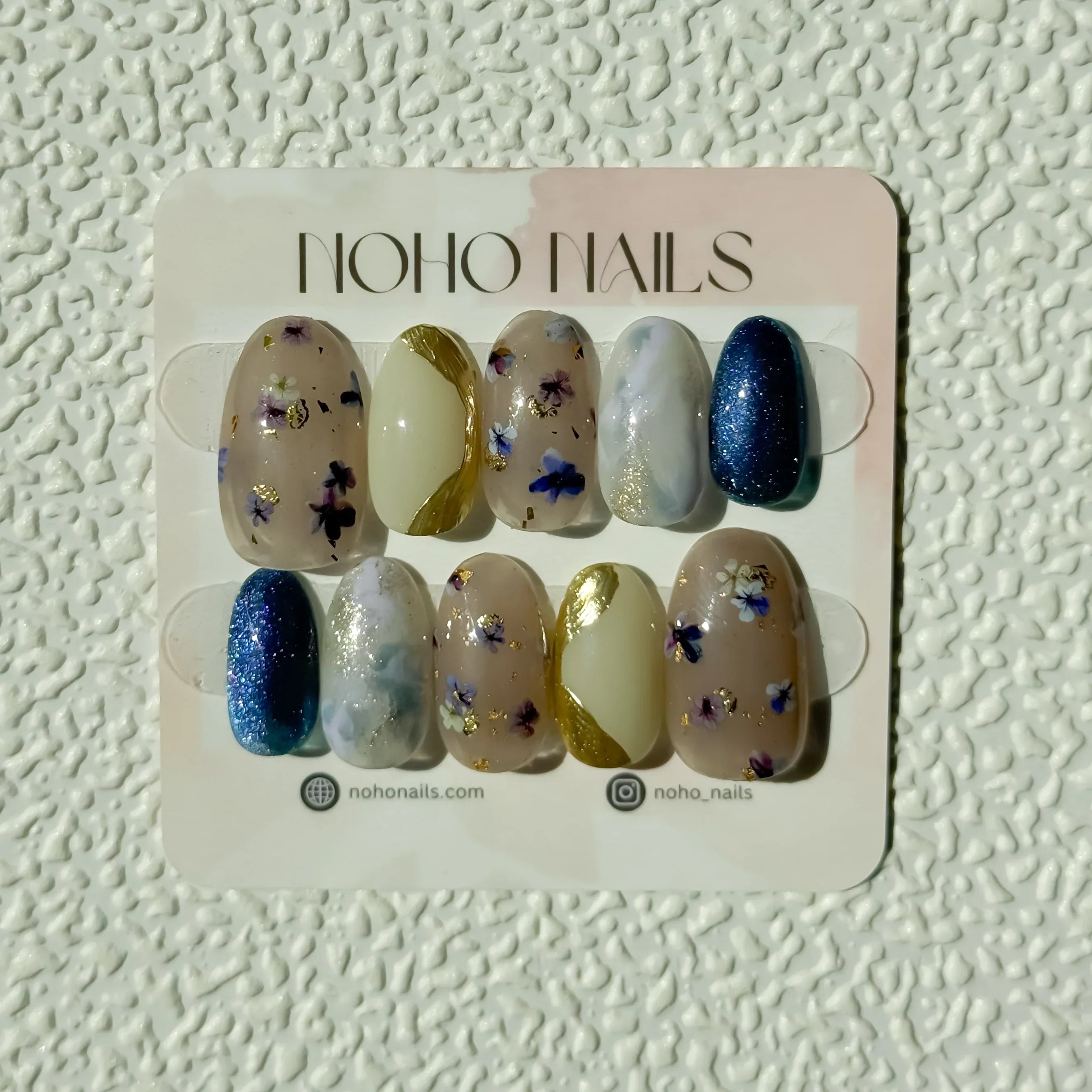 Winter Florals - Noho Nails