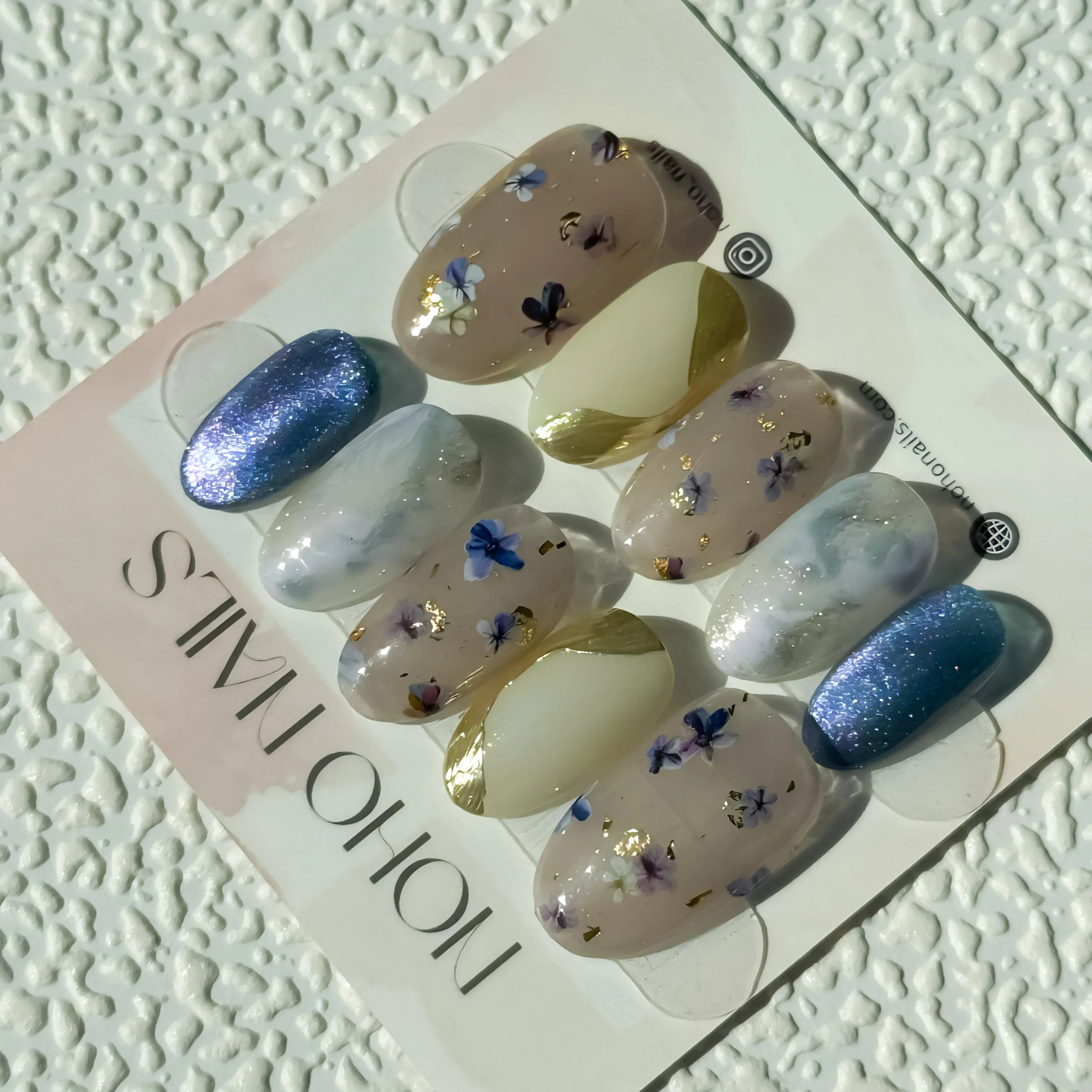 Winter Florals - Noho Nails